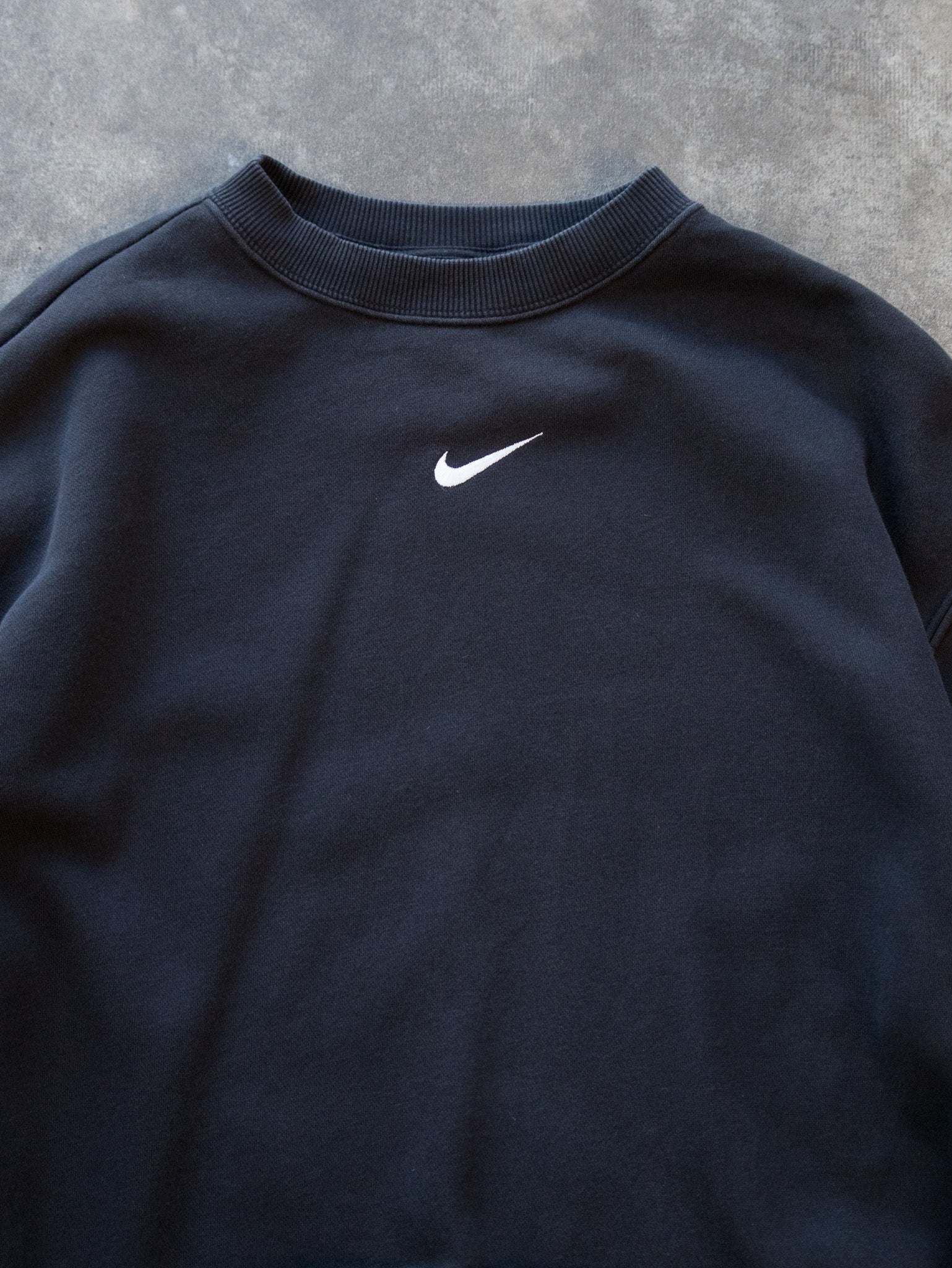 HOT Nike Swoosh Vintage Black Nike Sweatshirt Vintage Black