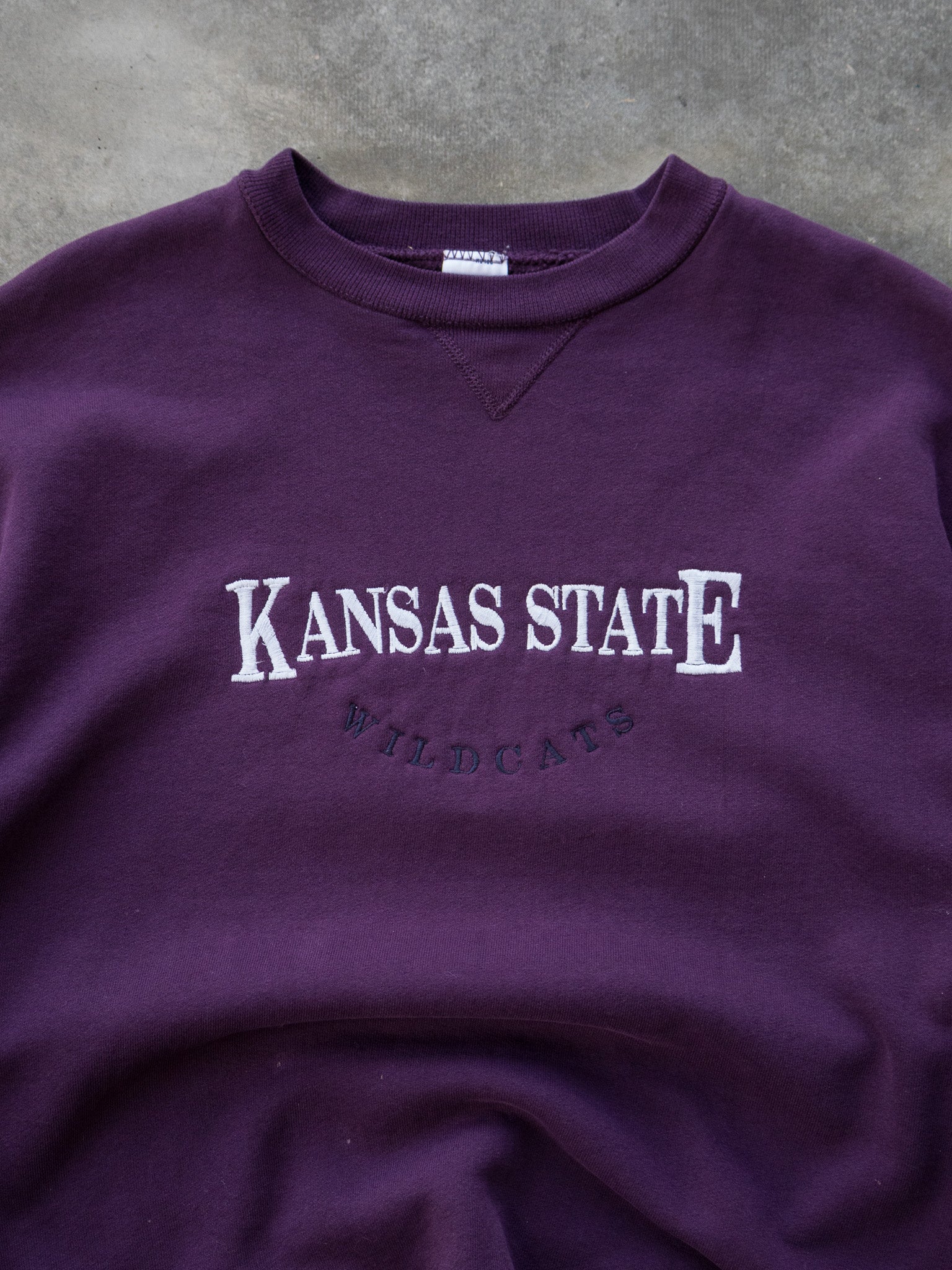 Vintage 90s Russell Athletic Kansas State Wildcats Sweatshirt (XL)