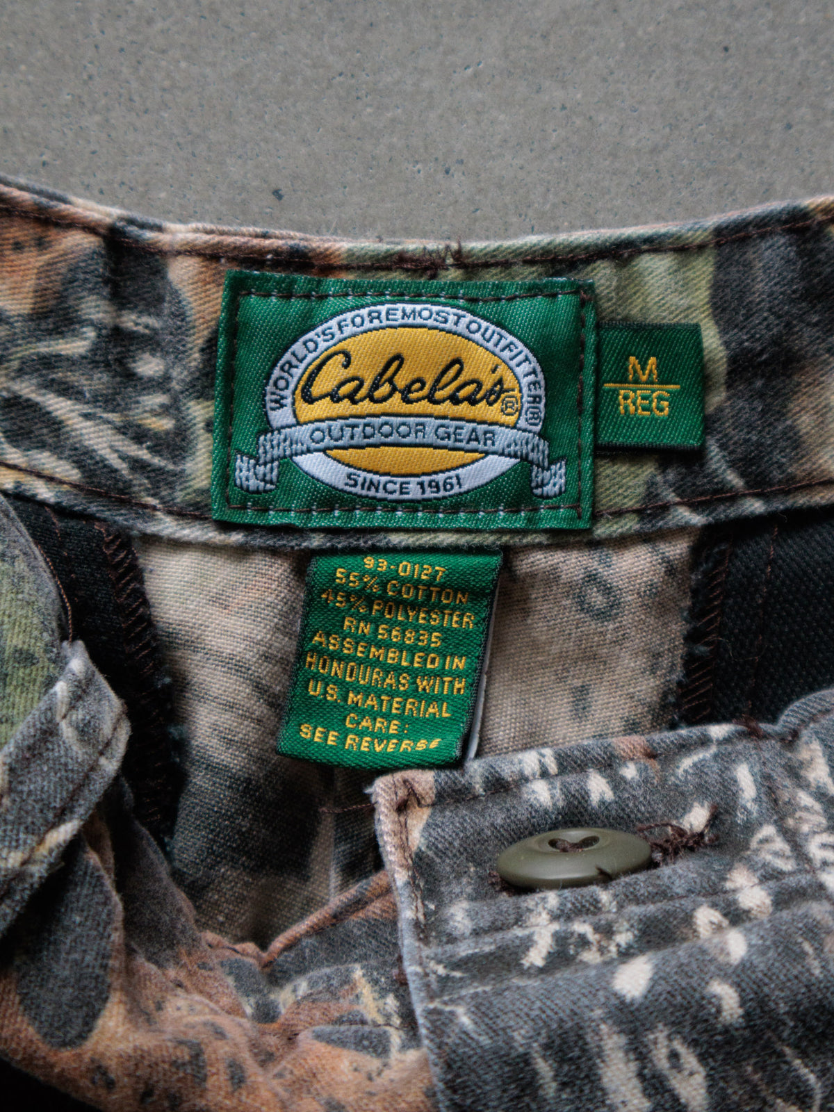 Vintage 90s Brown Seclusion 3D Camo Cabela's Cargo Pants (M)