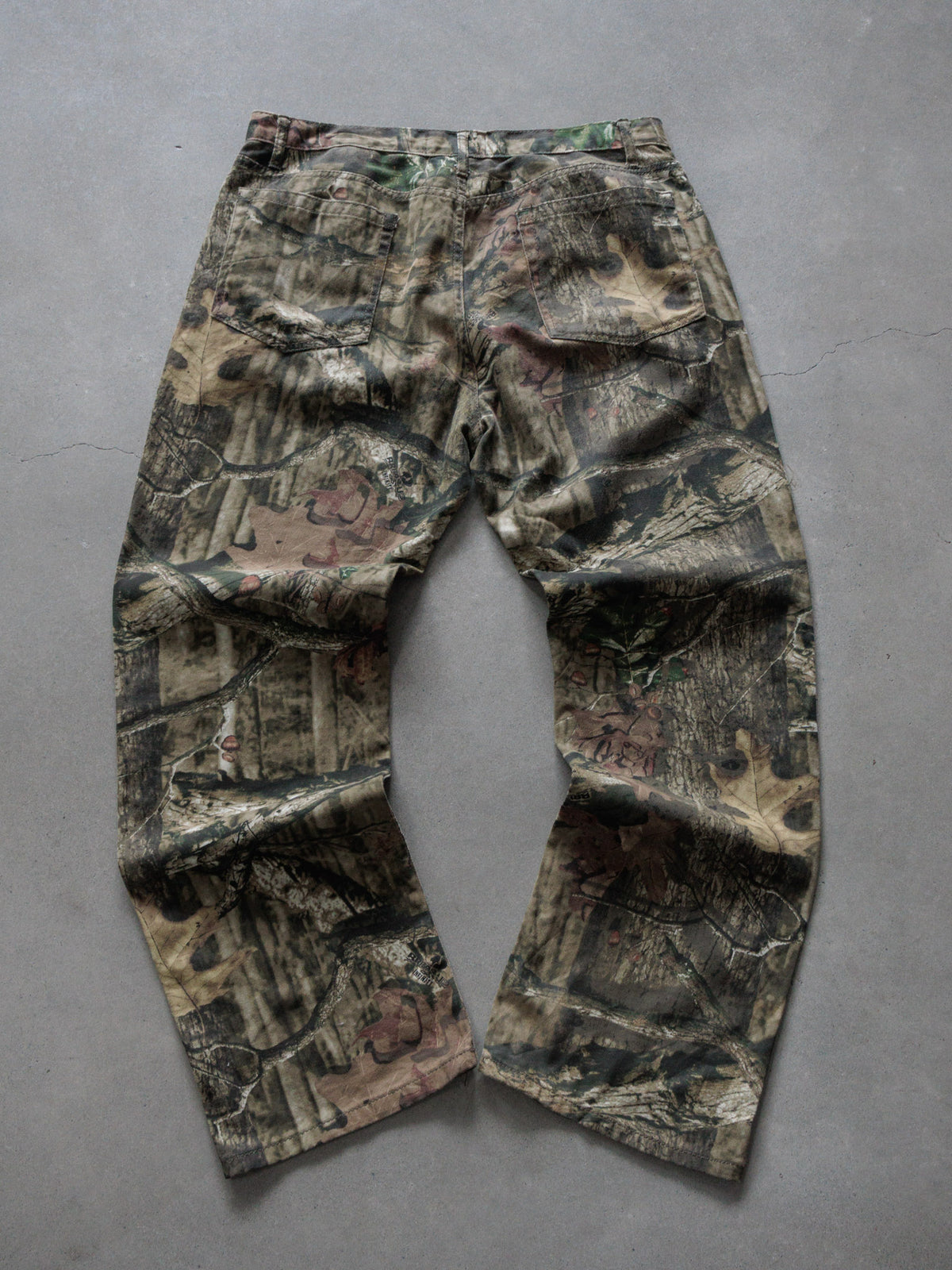 Vintage Brown Camo Mossy Oak Break-Up Infinity Pants (W36)