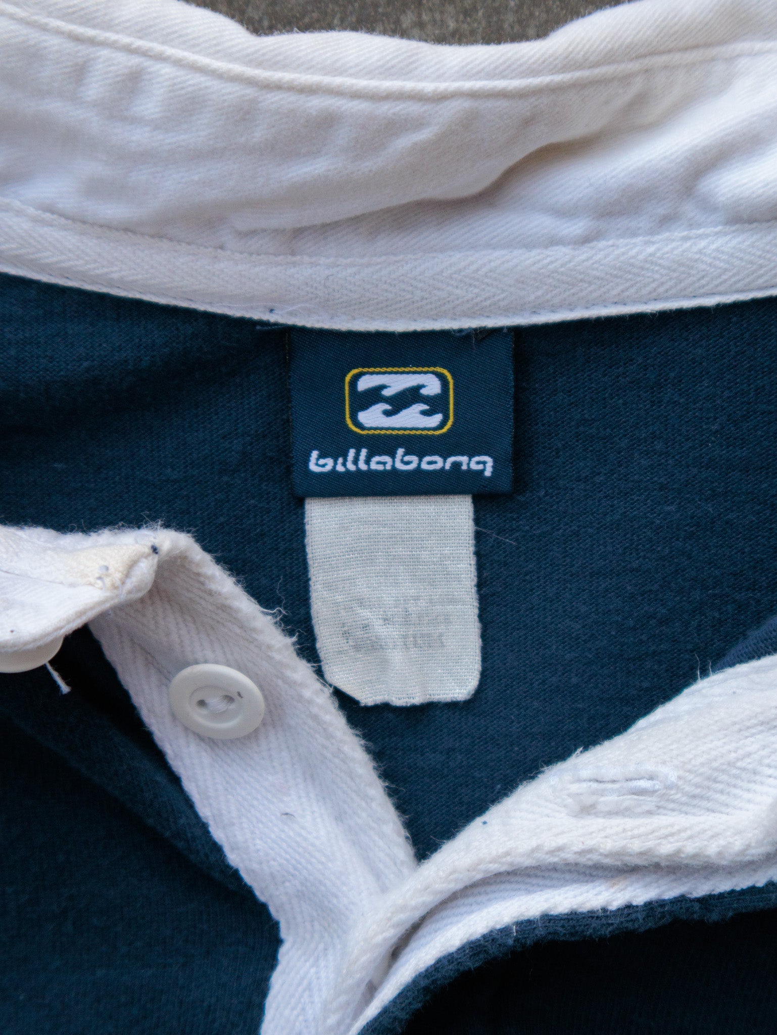 Vintage Navy Billabong Rugby Shirt (-)