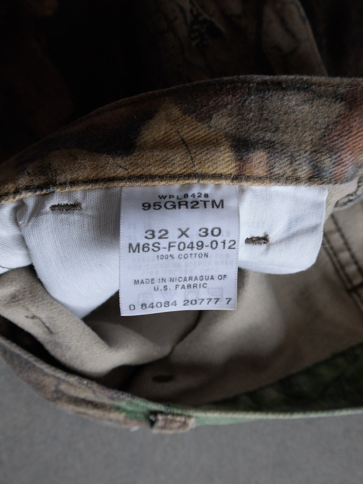 Vintage Brown Advantage Camo Wrangler Cargo Pants (W32)