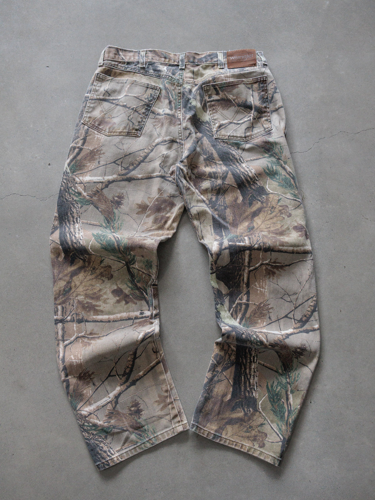 Vintage Brown Realtree Camo Wrangler Pro Gear Pants (-)