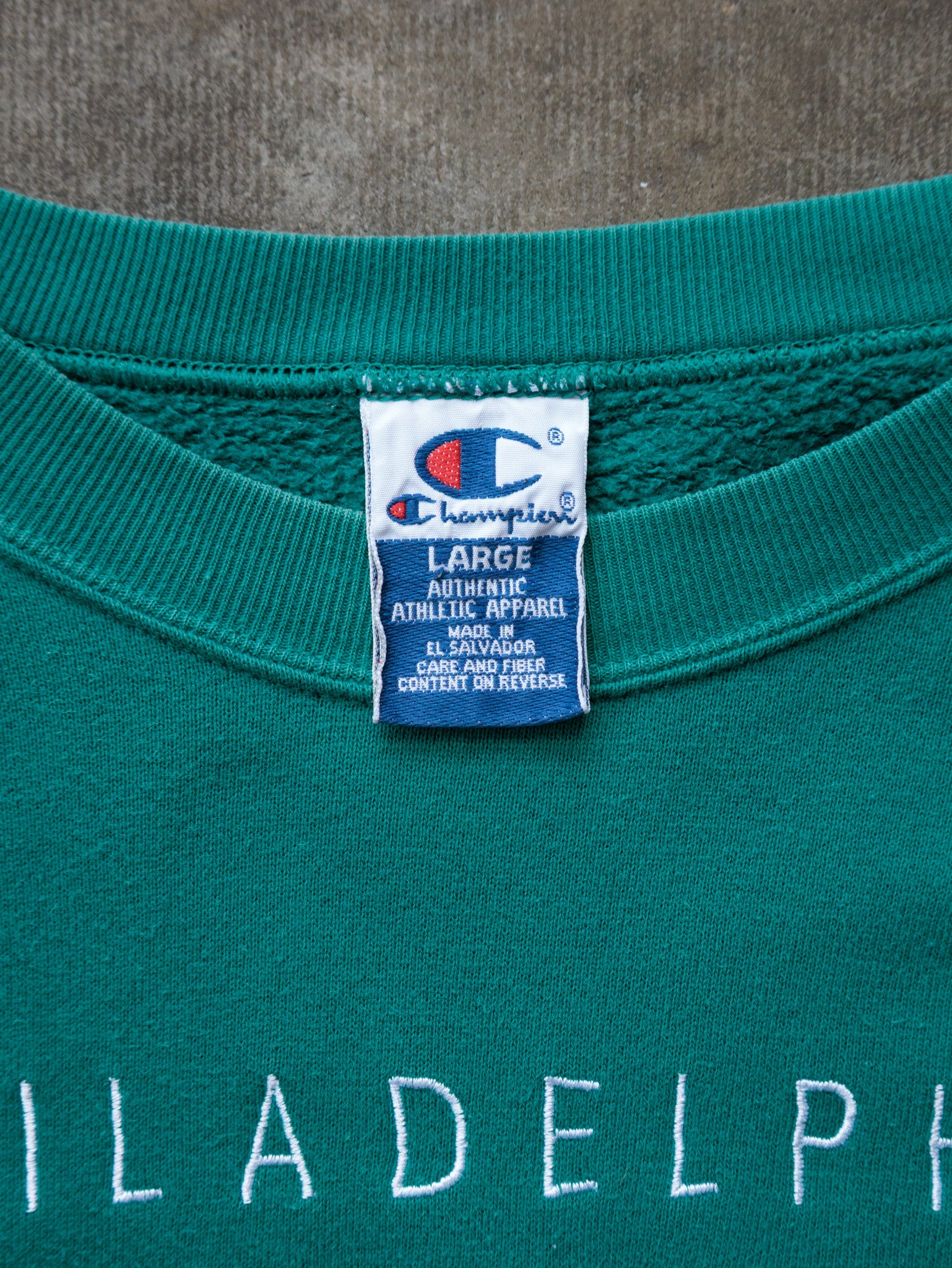 Vintage 90s Green Philadelphia Eagles Champion Sweatshirt (L)
