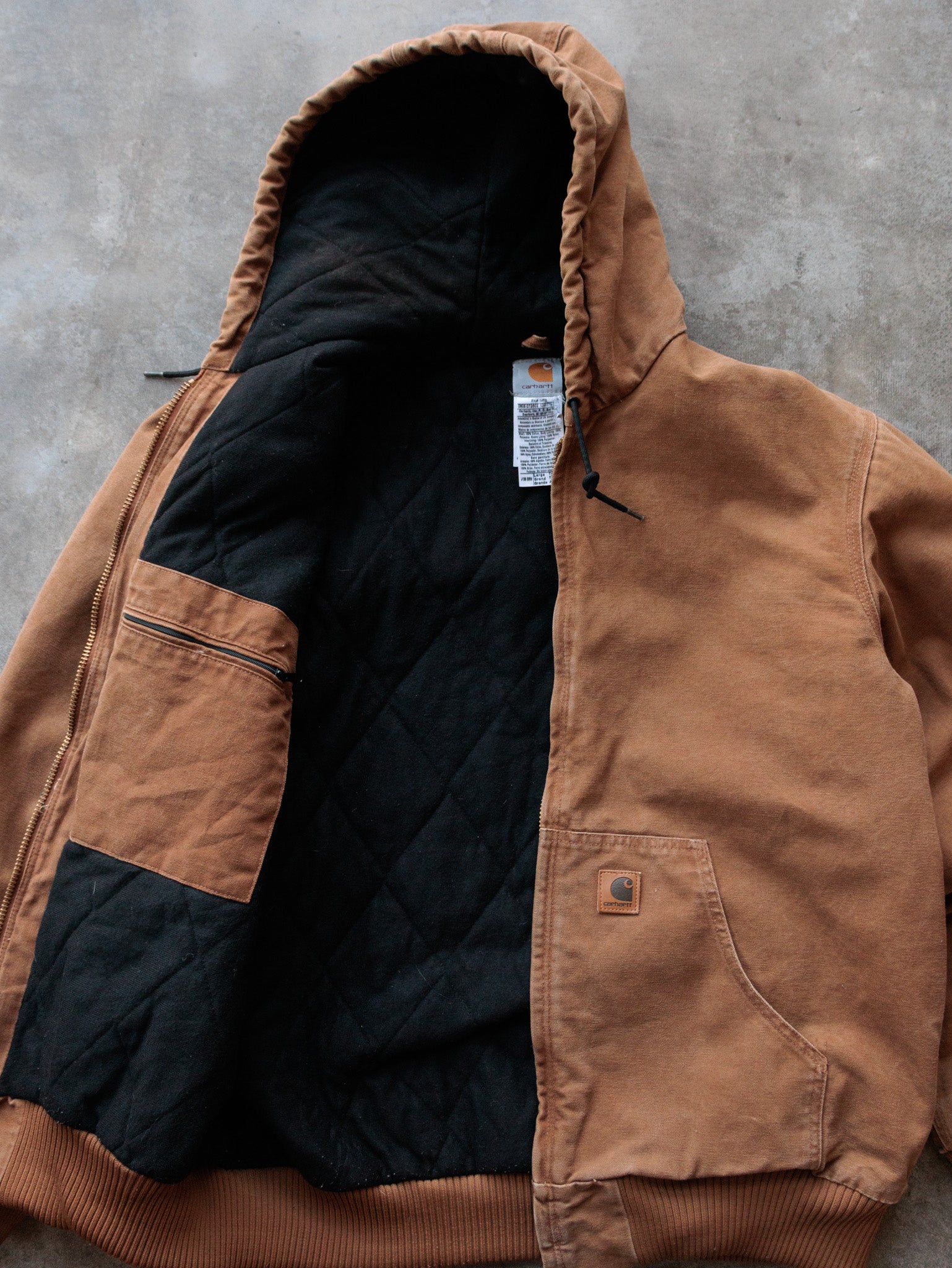 Vintage 2005 Carhartt J130 BRN 'Brown' Active Jacket (L)