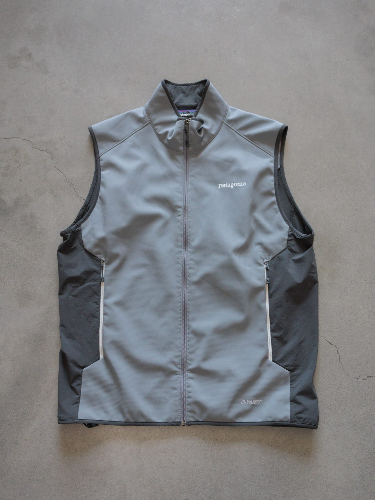 Vintage Grey Patagonia Vest (L)