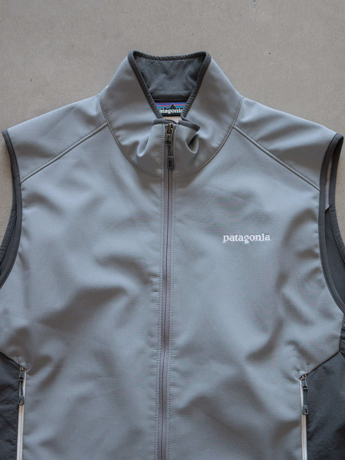 Vintage Grey Patagonia Vest (L)
