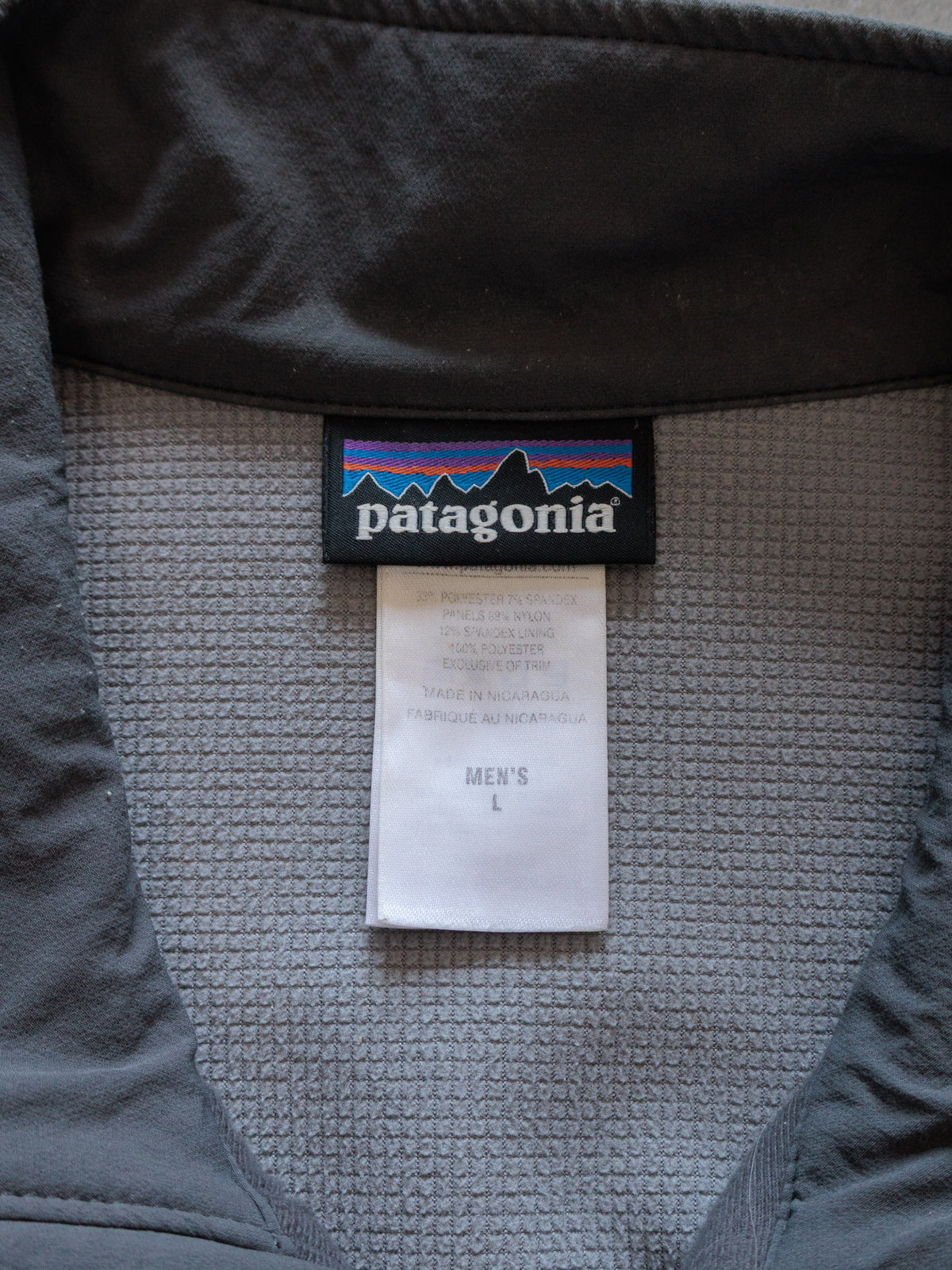 Vintage Grey Patagonia Vest (L)