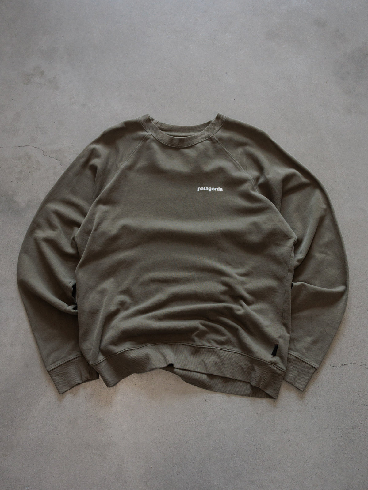 Vintage Green Patagonia Sweatshirt (M)