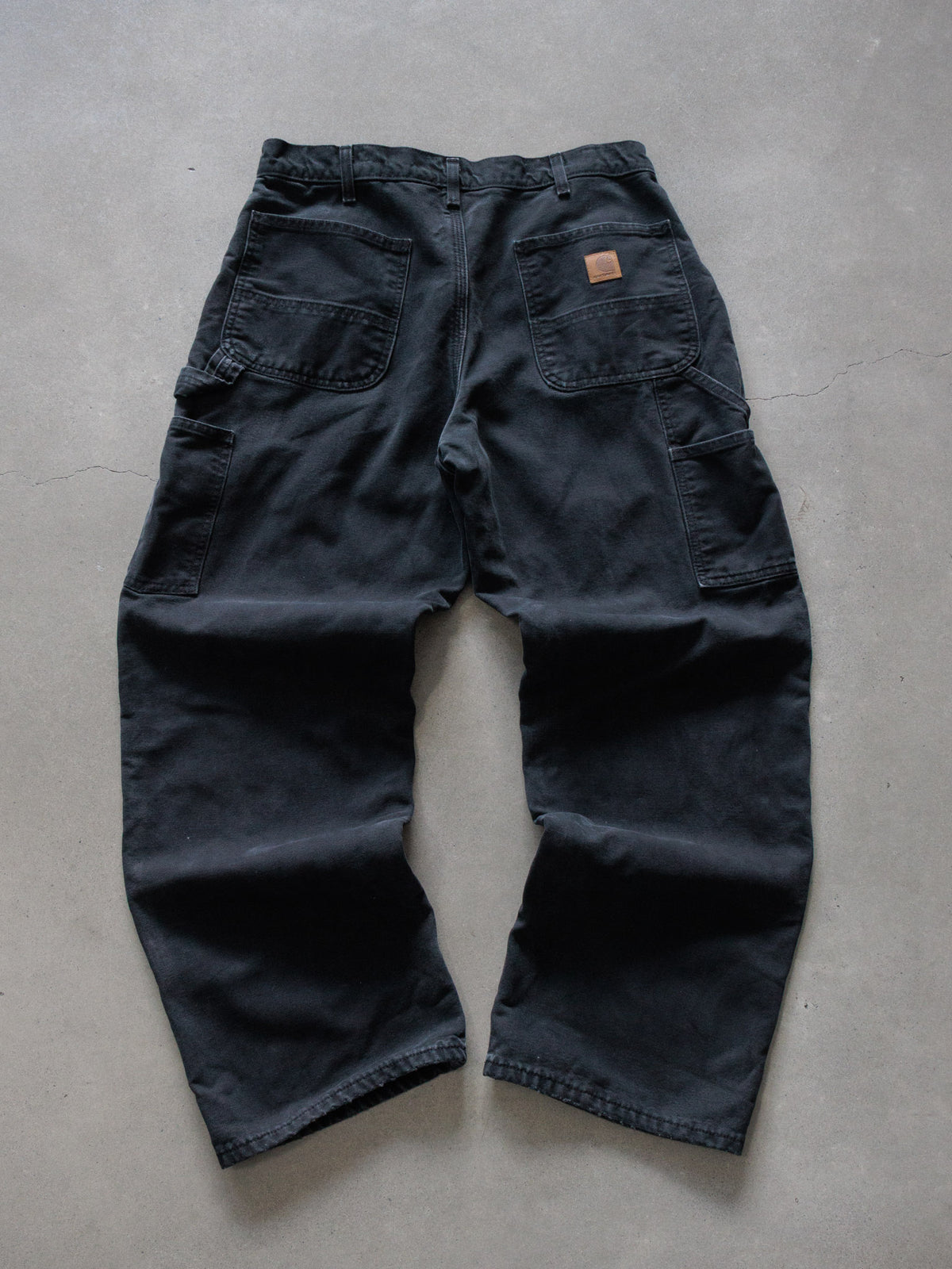 Vintage Black Carhartt Carpenter Pants (W34)
