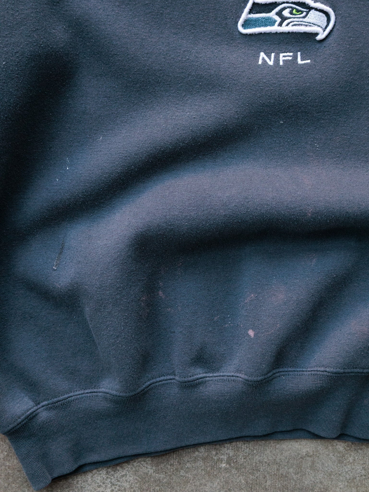 Vintage Black Seattle Seahawks Sweatshirt (-)