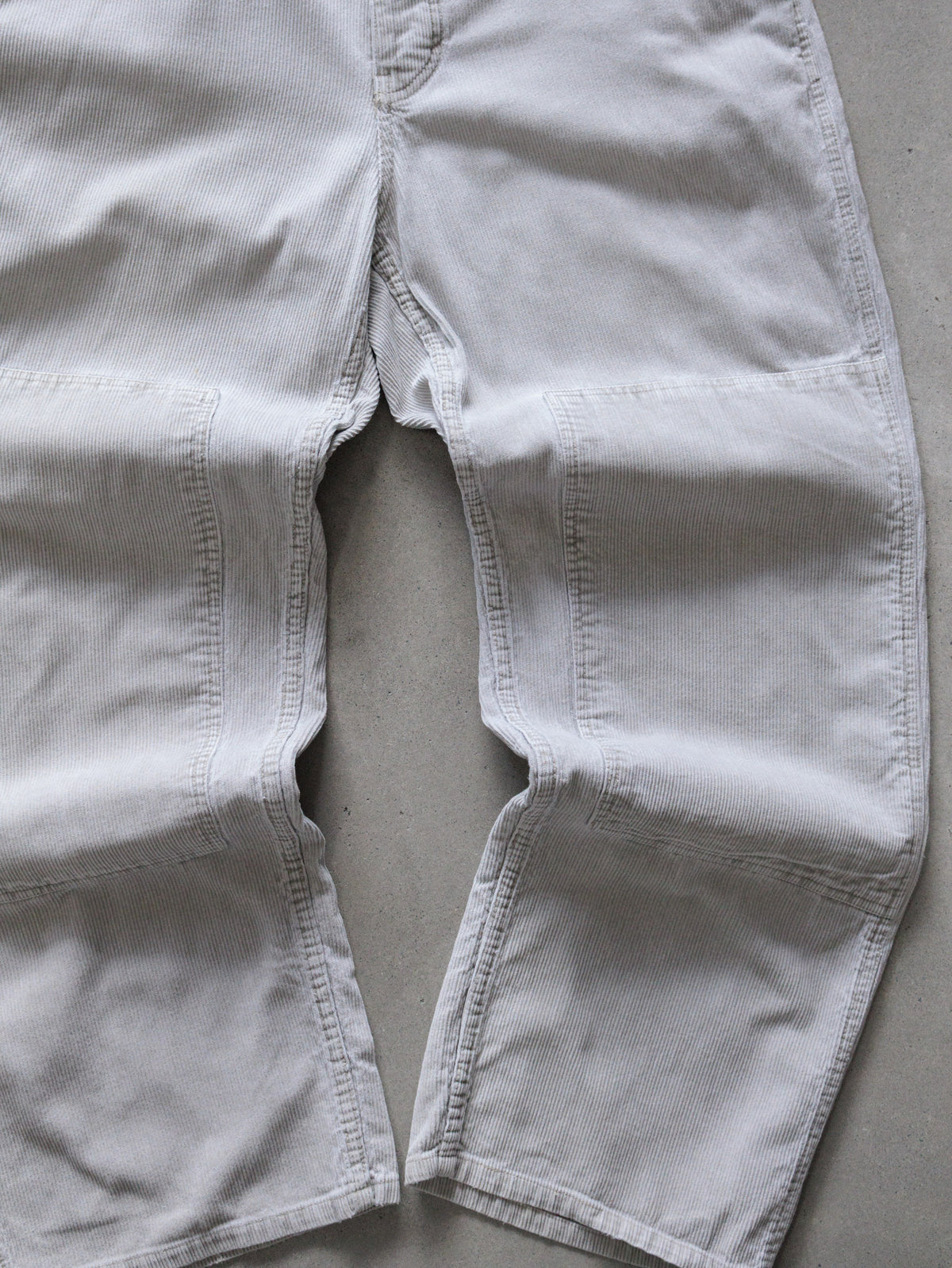 Vintage 00s Grey Gap Miner Double Knee Carpenter Pants (W38)