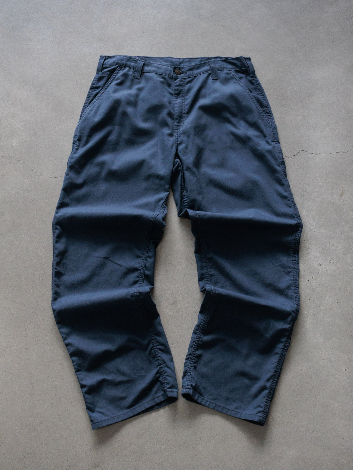 Vintage Navy Carhartt Carpenter Pants (W34)