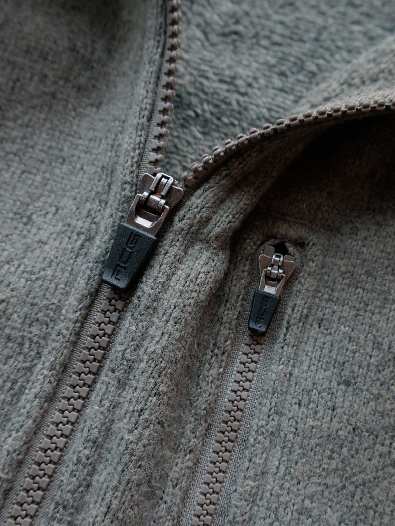 Vintage 00s Sage Green Nike ACG Fleece Jacket (M)