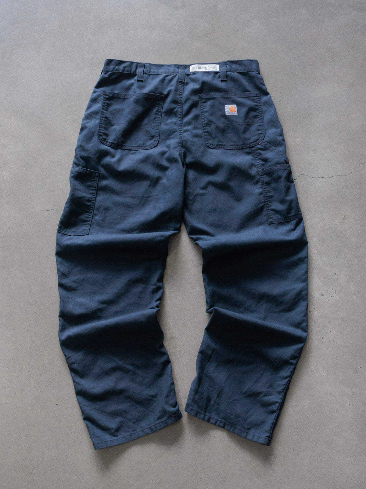 Vintage Navy Carhartt Carpenter Pants (W34)