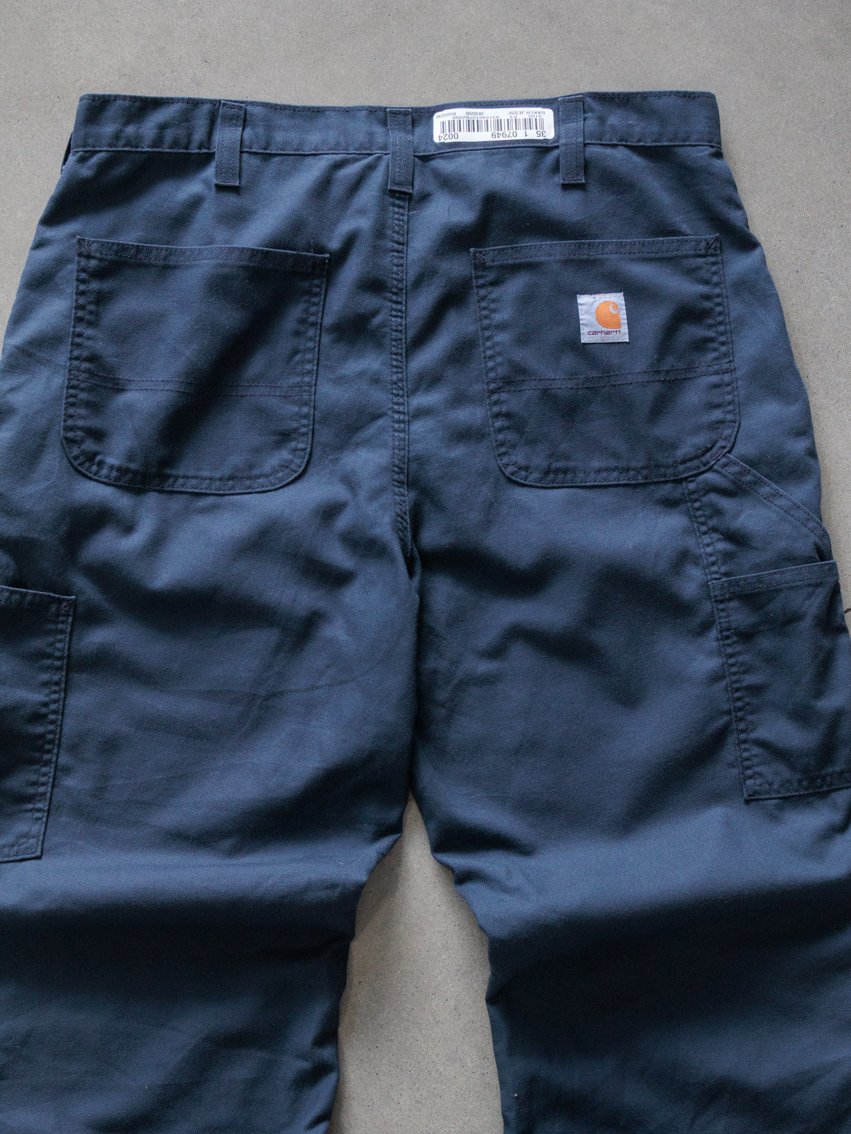 Vintage Navy Carhartt Carpenter Pants (W34)