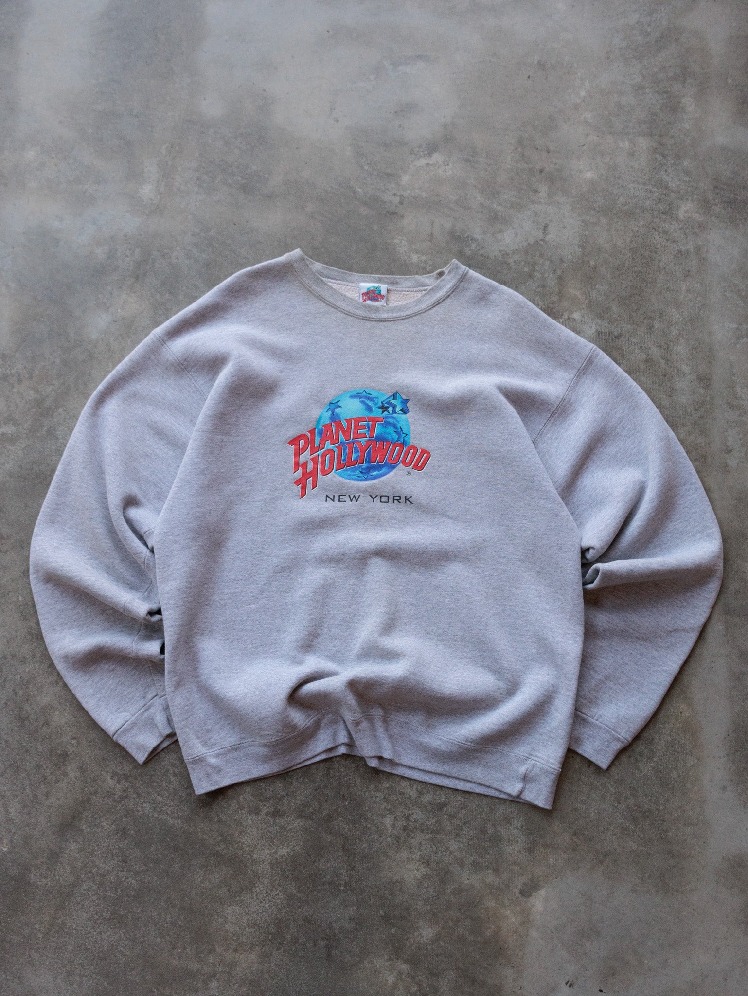 Vintage 90s Planet Hollywood New York Sweatshirt (XL)