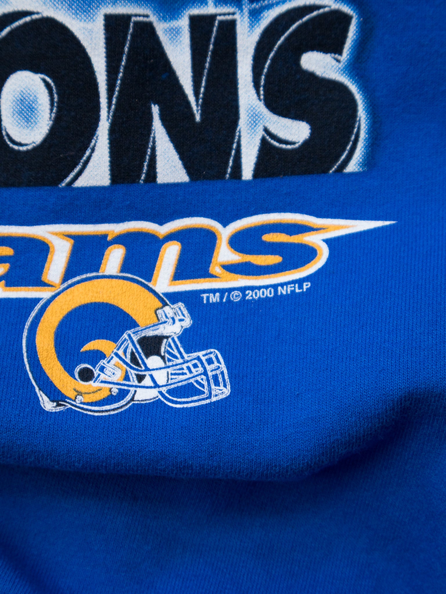 Vintage 2000 St. Louis Rams Champions Sweatshirt (XL)