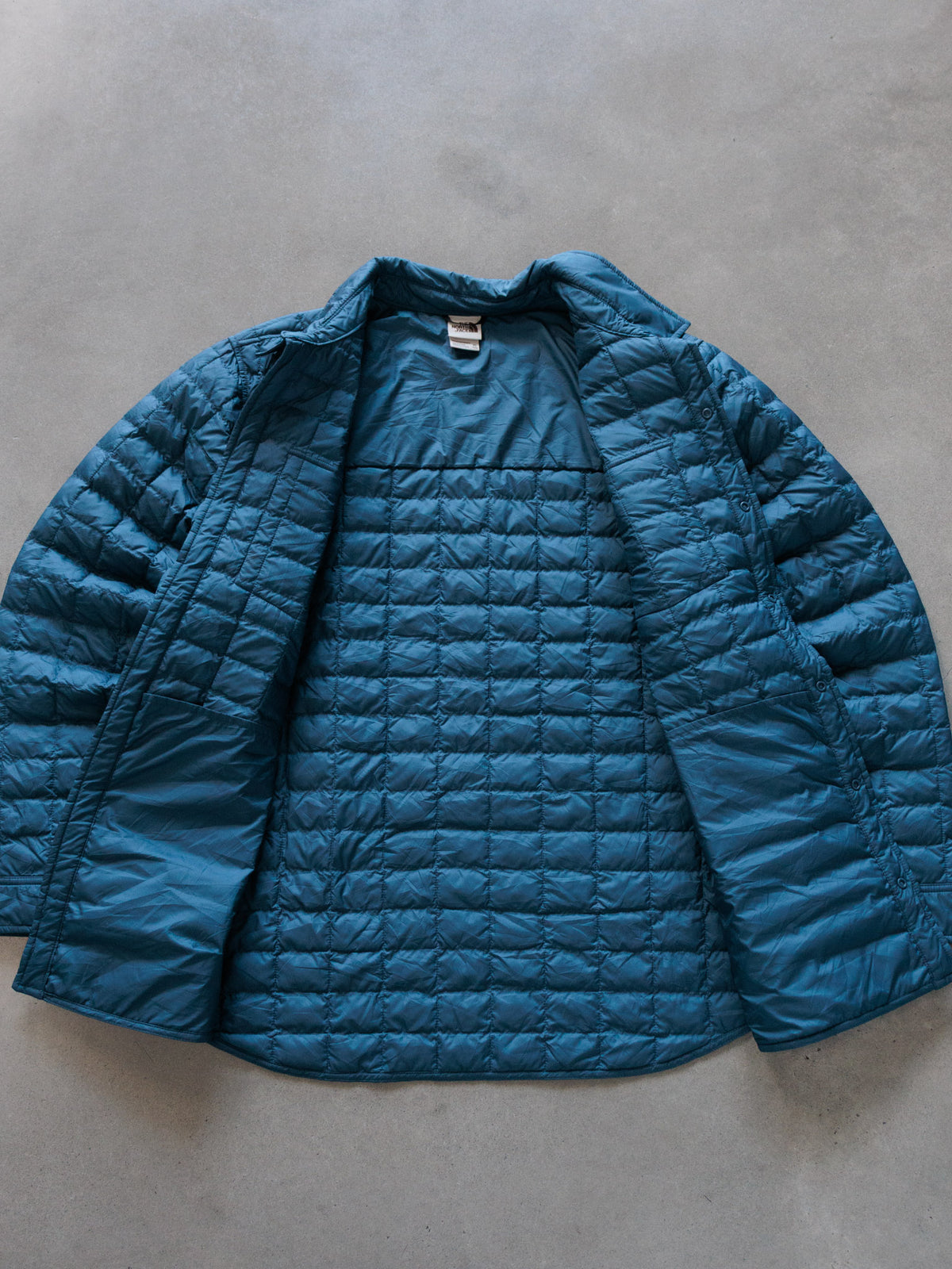 Blue The North Face Puffer Jacket (2XL)