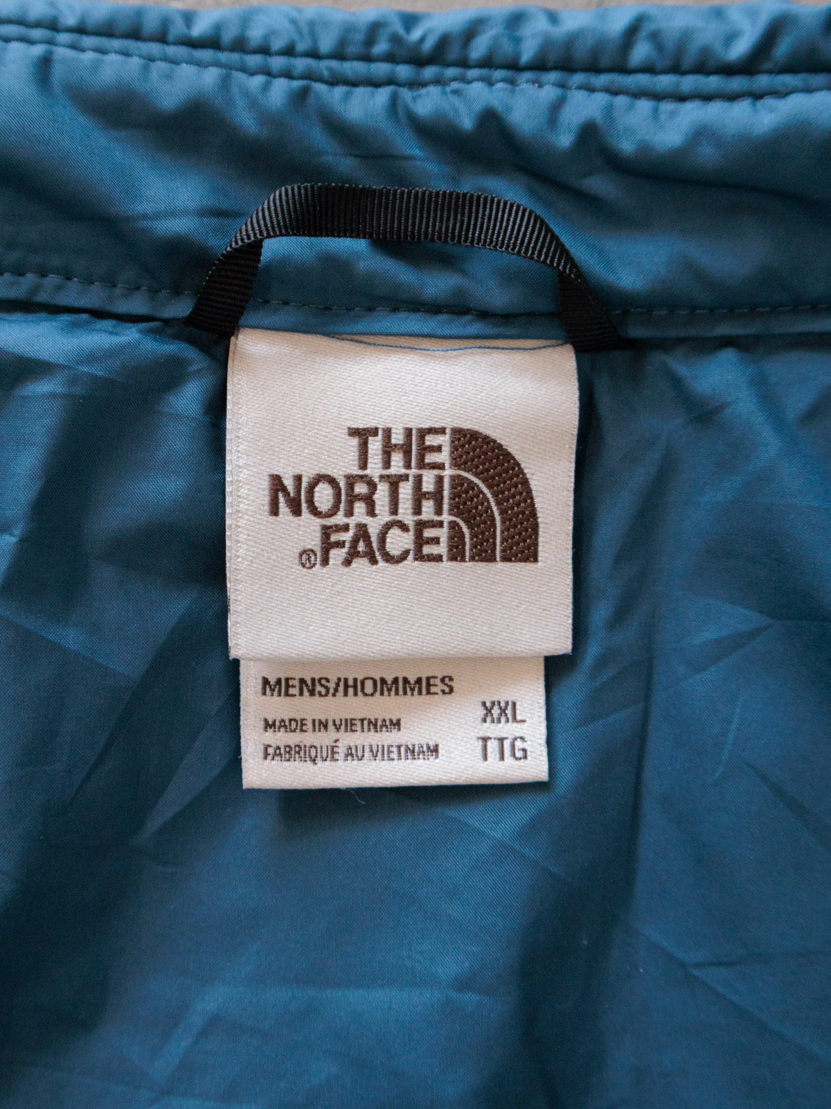 Blue The North Face Puffer Jacket (2XL)