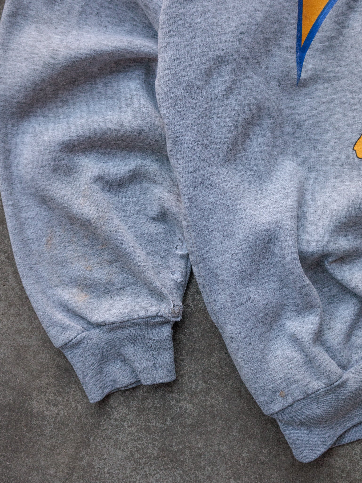 Vintage 90s Grey Bombers Quarter Zip (L)