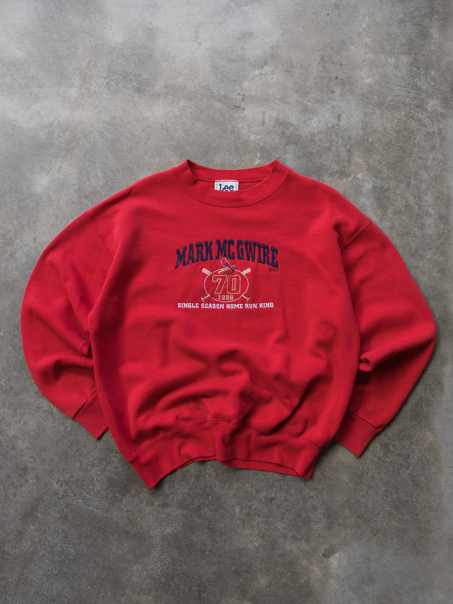 Vintage 1998 Mark McGwire St. Louis Cardinals Sweatshirt (L)
