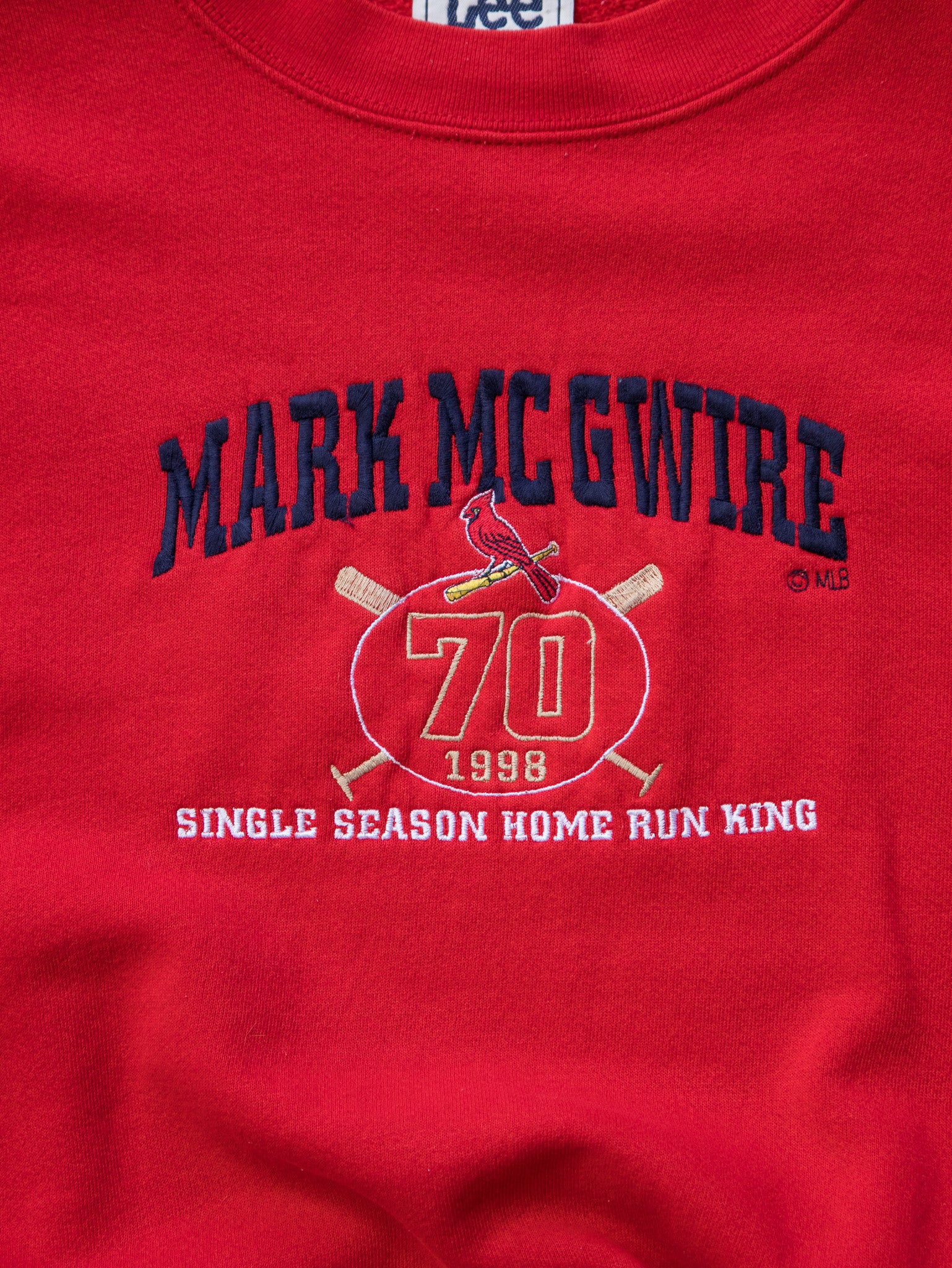 Vintage 1998 Mark McGwire St. Louis Cardinals Sweatshirt (L)