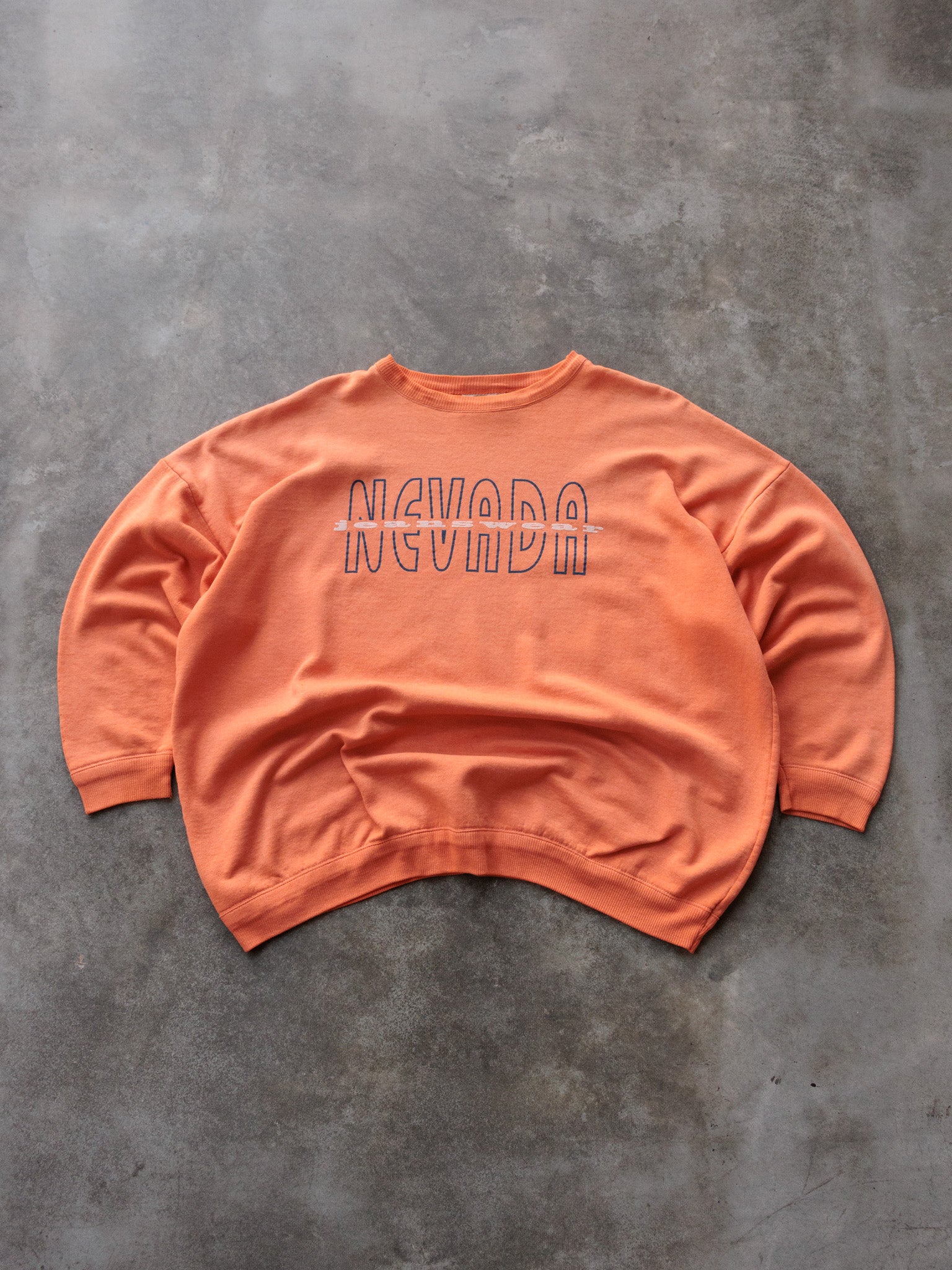 Vintage 90s Orange Nevada Jeanswear Sweatshirt (-)