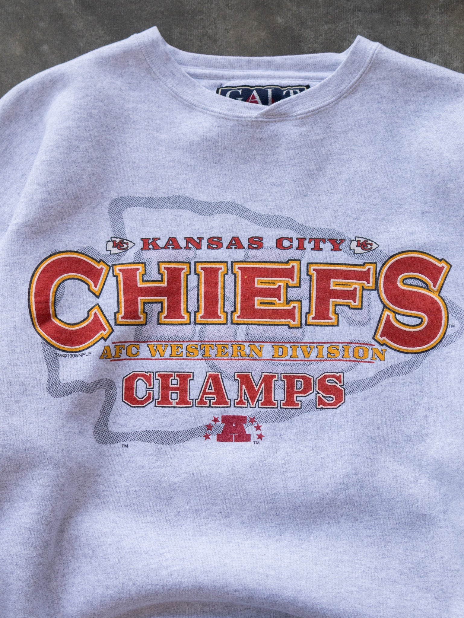 Vintage 1995 Kansas City Chiefs Champs Sweatshirt (L)