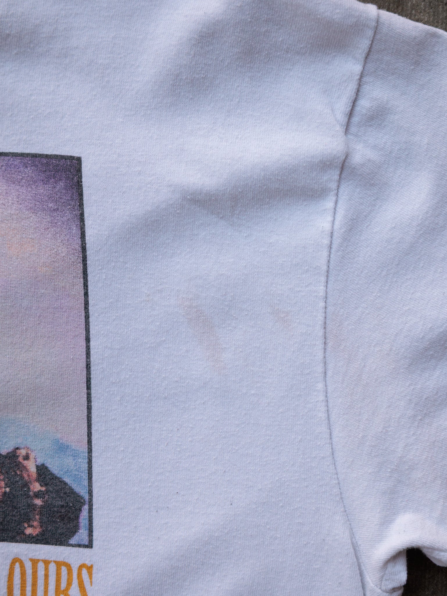 Vintage White Tupac Shakur X Cross Colours Tee (L)
