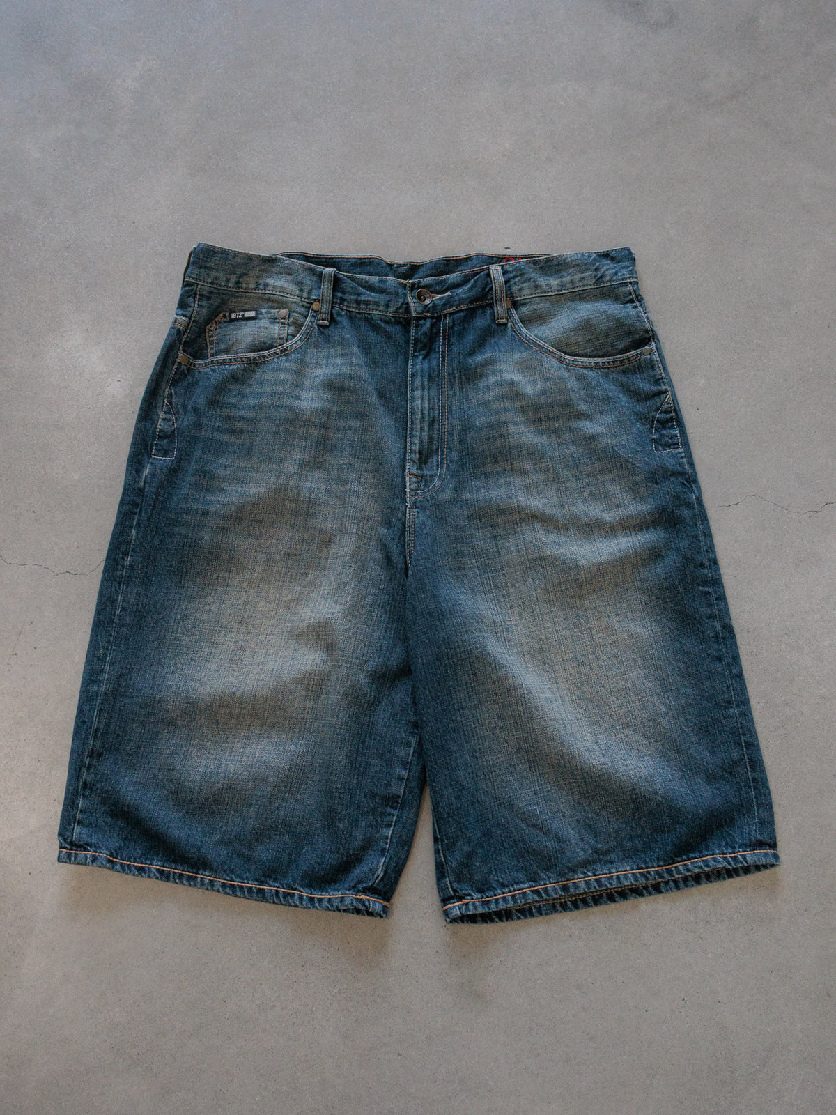 Vintage 00s Blue Ecko Unltd Denim Shorts (W36)
