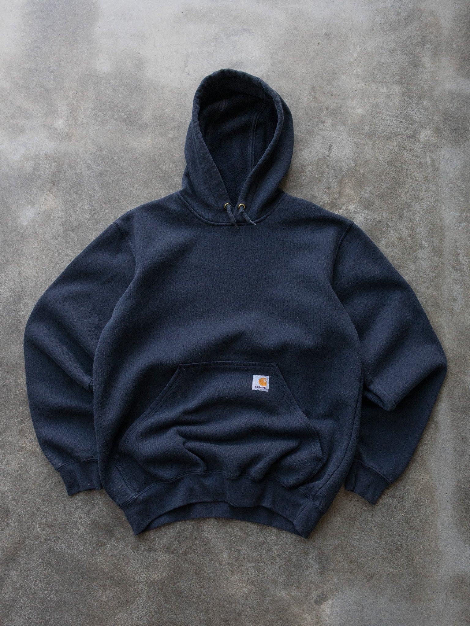 Vintage Navy Carhartt Hoodie (S)