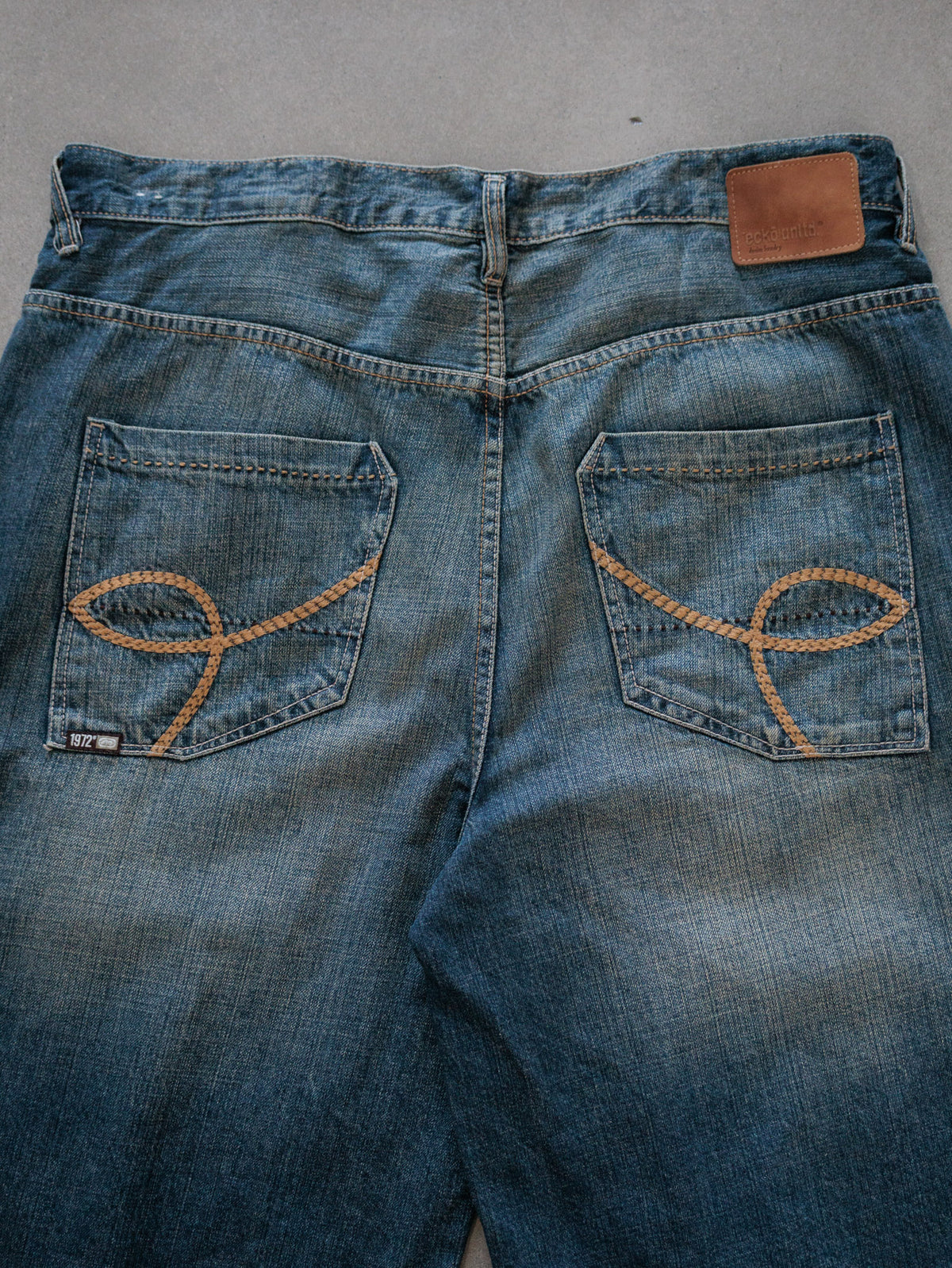 Vintage 00s Blue Ecko Unltd Denim Shorts (W36)