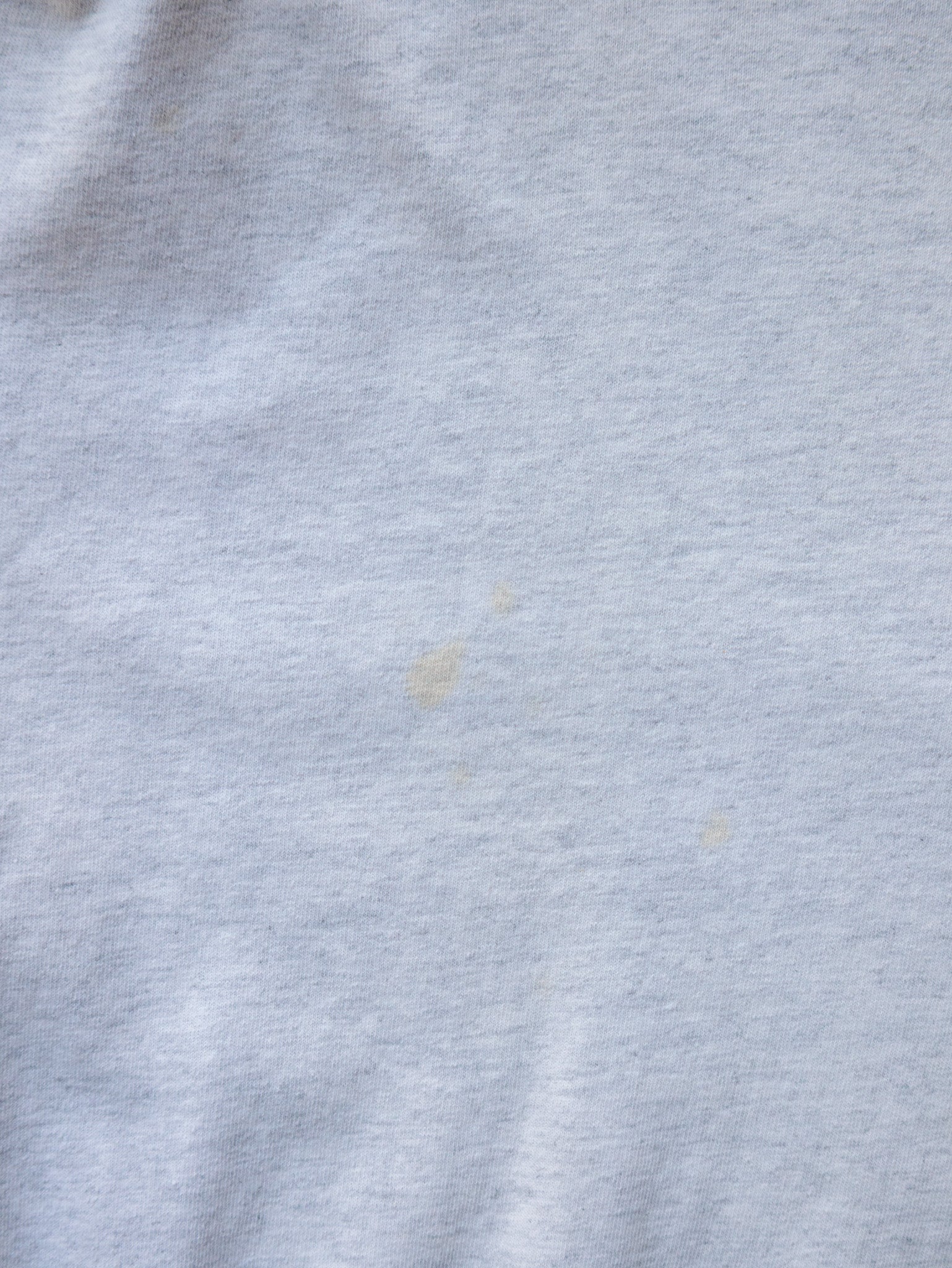 Vintage 90s Grey No Fear Commitment Slogan Tee (L)