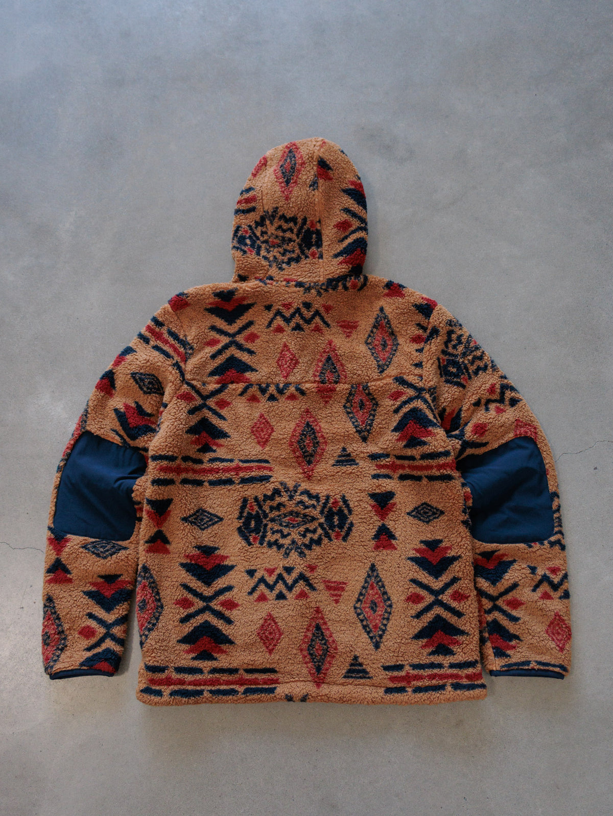 Beige Aztec The North Face Sherpa Hoodie (M)