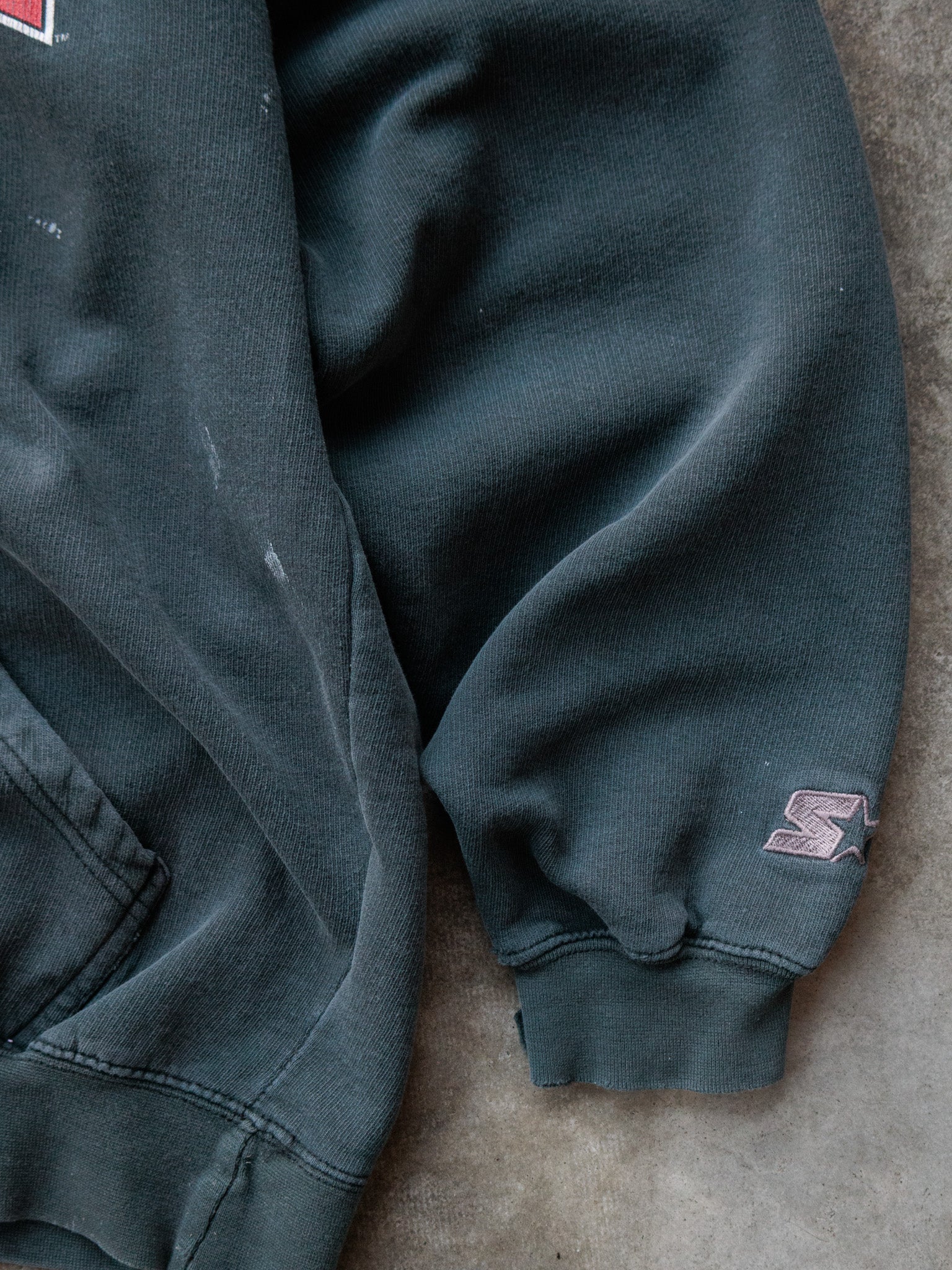 Vintage 00s Green Georgia Starter Hoodie (L)