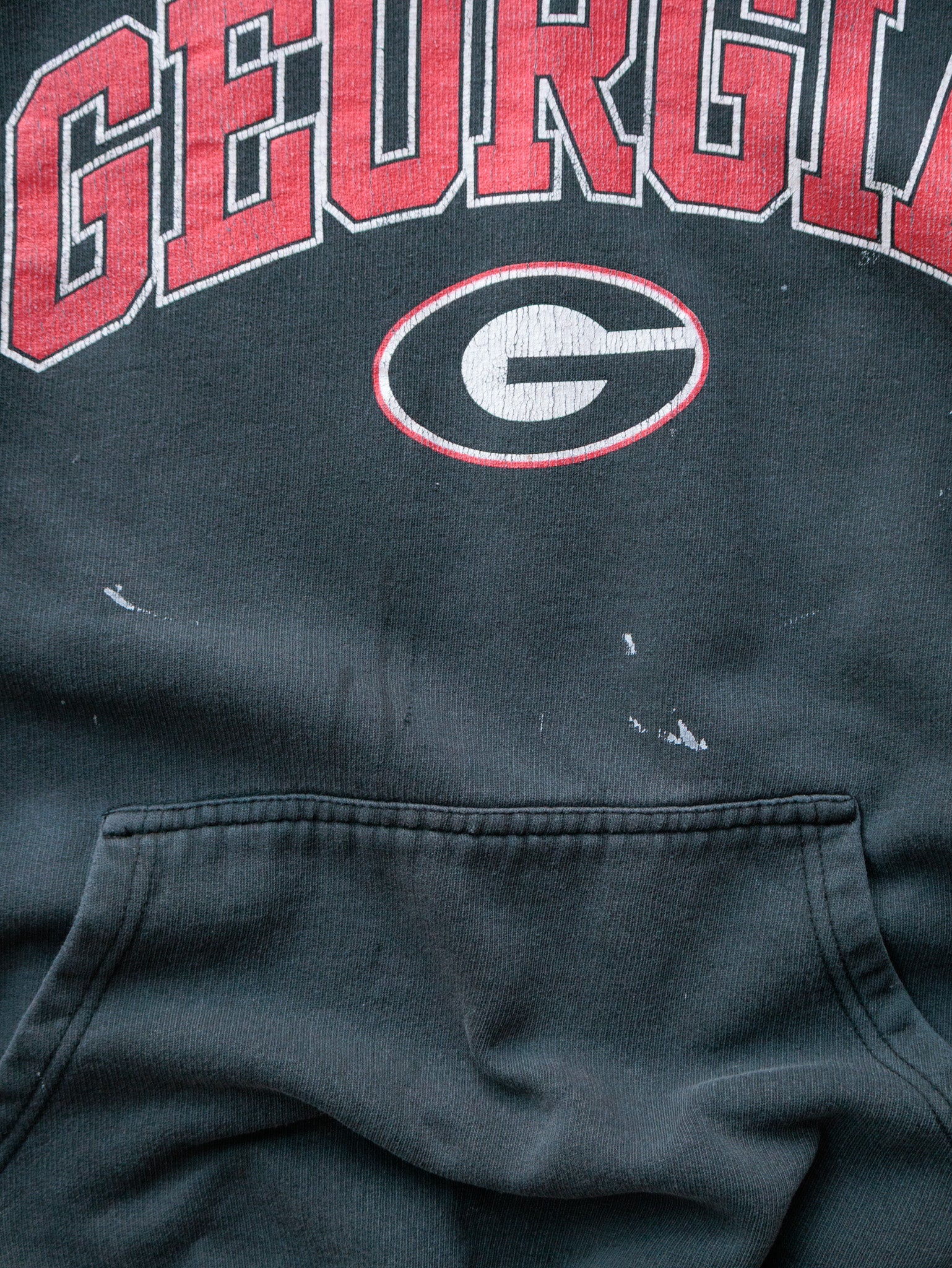 Vintage 00s Green Georgia Starter Hoodie (L)