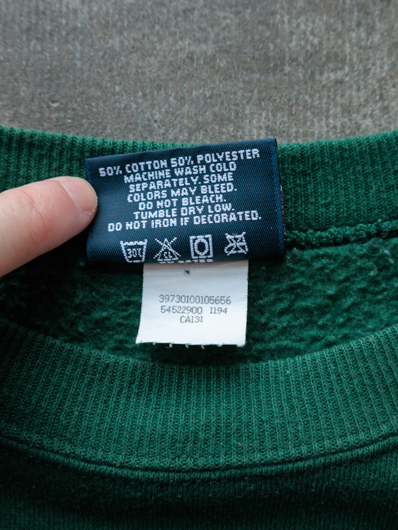 Vintage 90s Green Ohio University Bobcats Sweatshirt (XL)