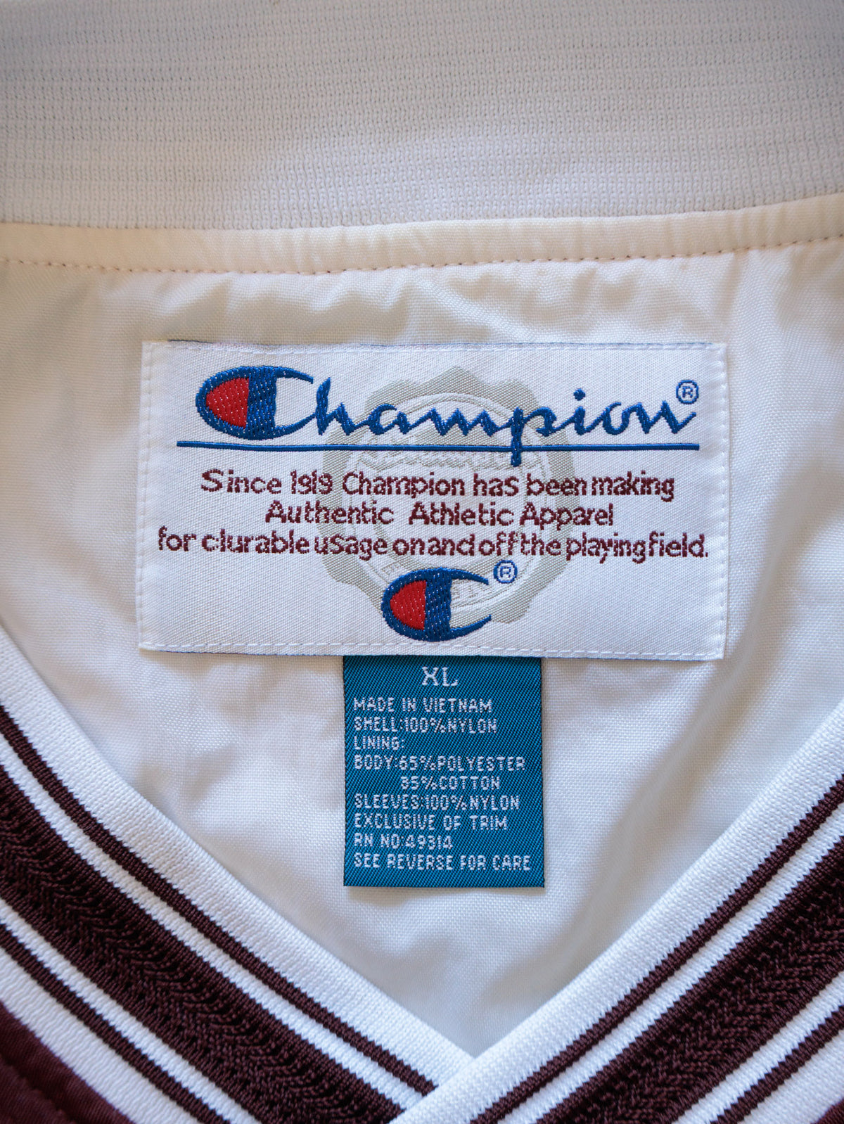 Vintage 00s Red Champion Missouri State Windbreaker (XL)