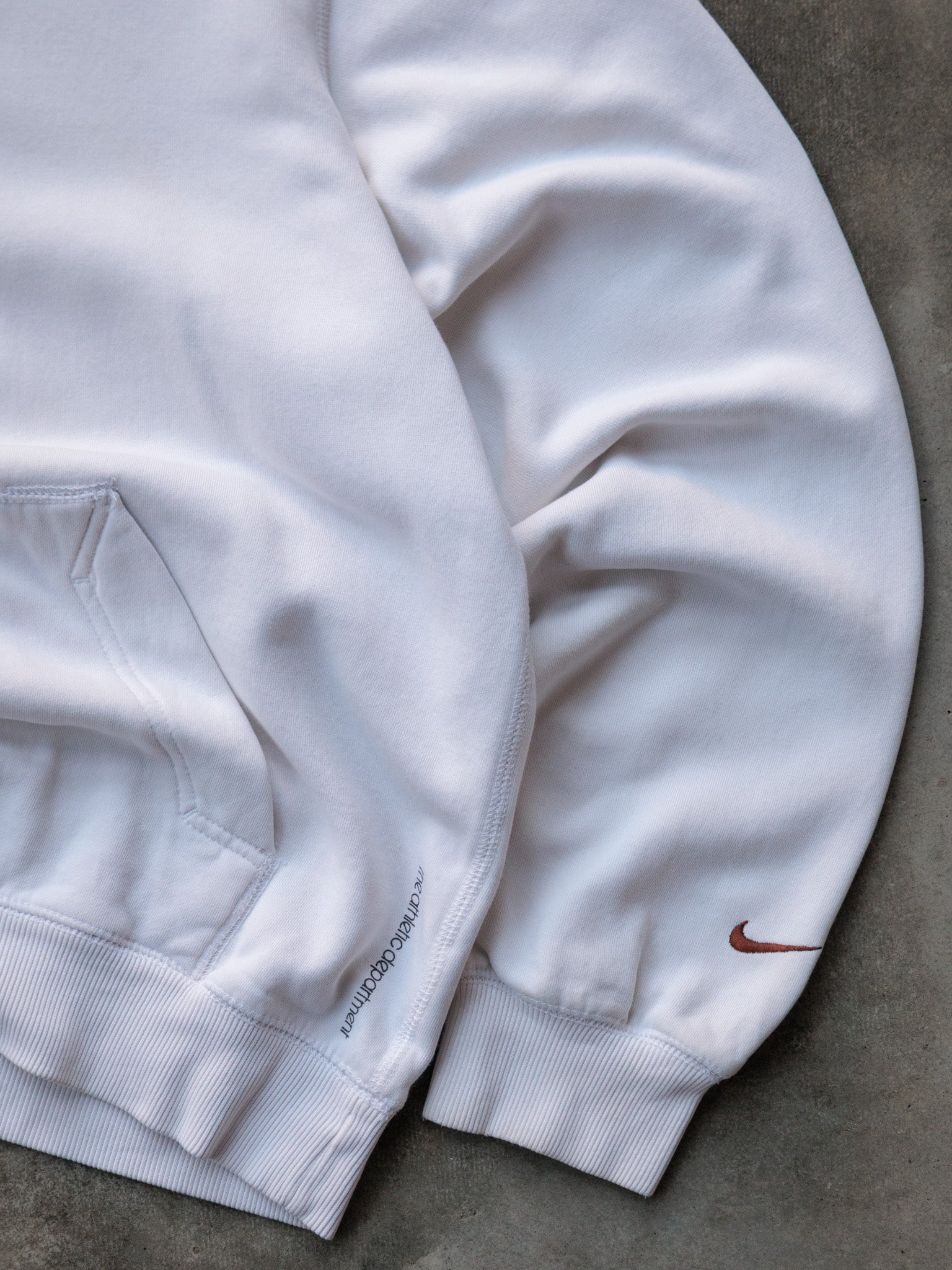 Vintage 00s White Nike Hoodie (XL)