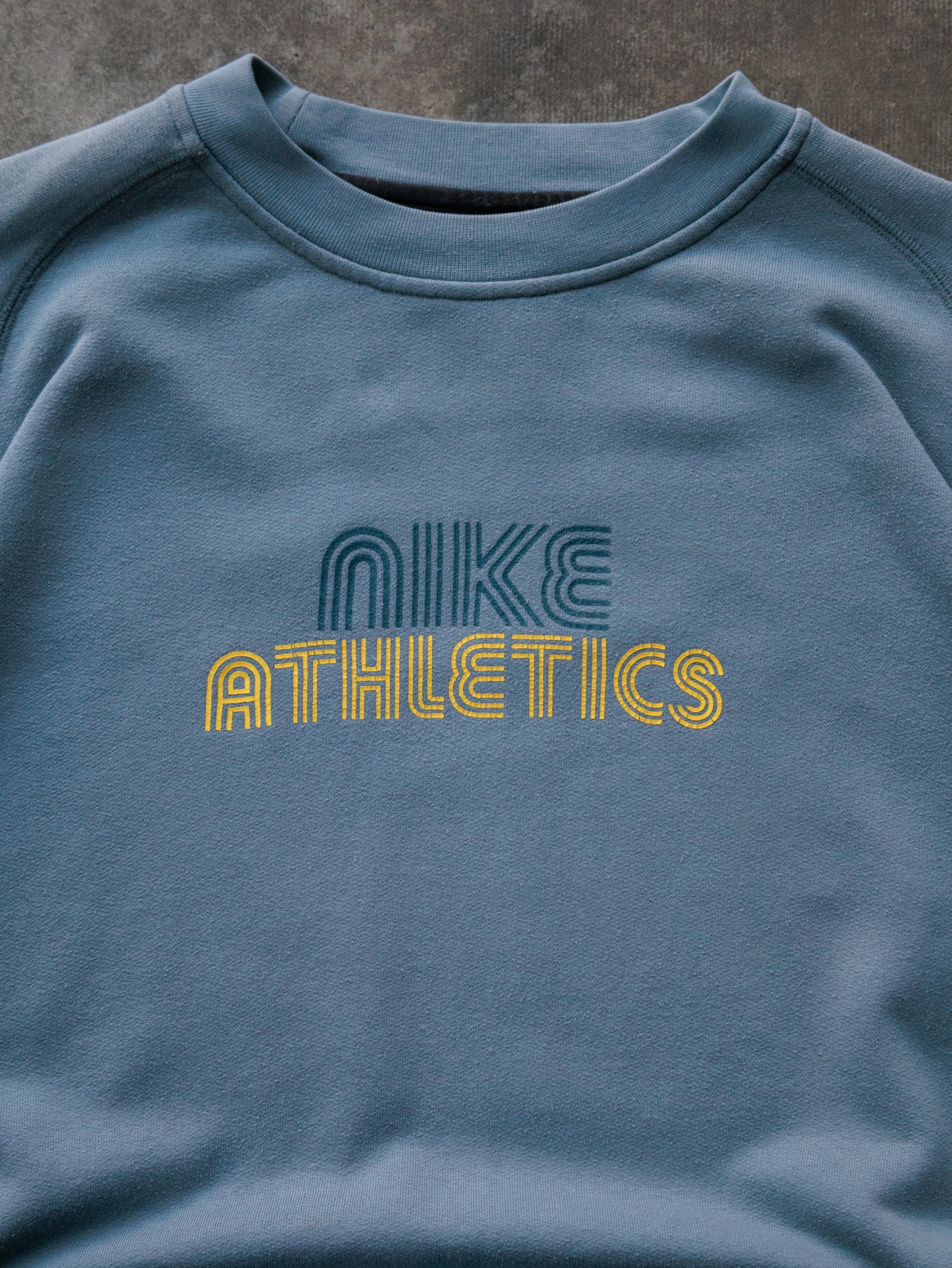 Vintage 00s Blue Nike Athletics Sweatshirt (XL)