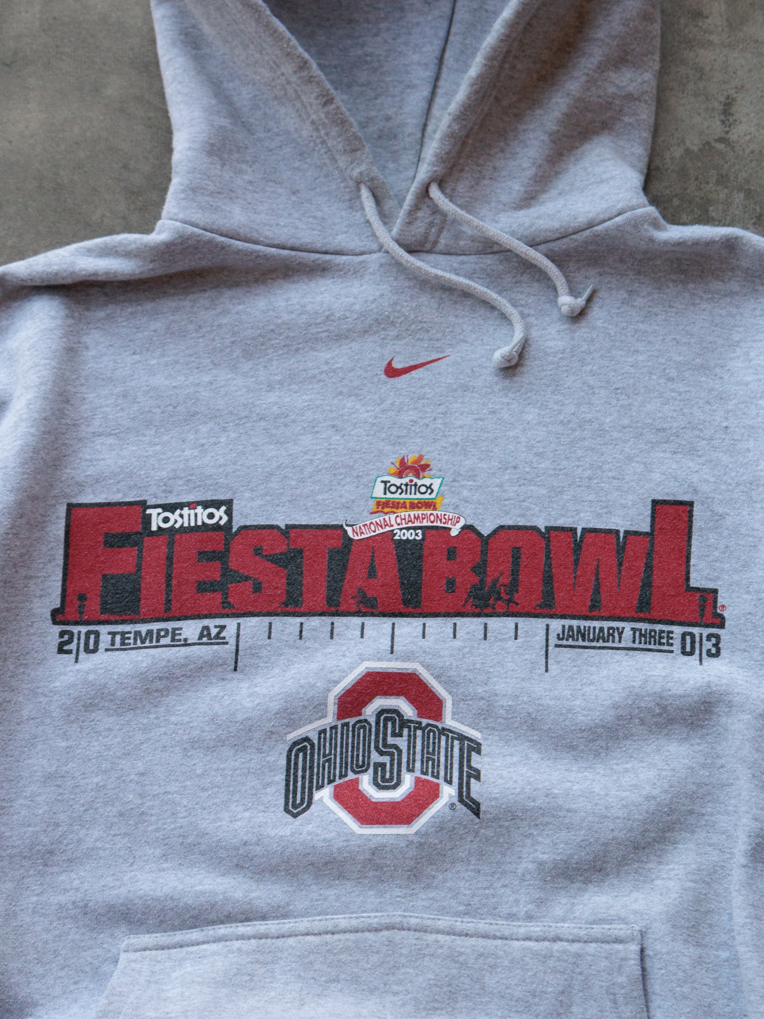 Vintage 2003 Nike Ohio State Fiesta Bowl Hoodie (XL)
