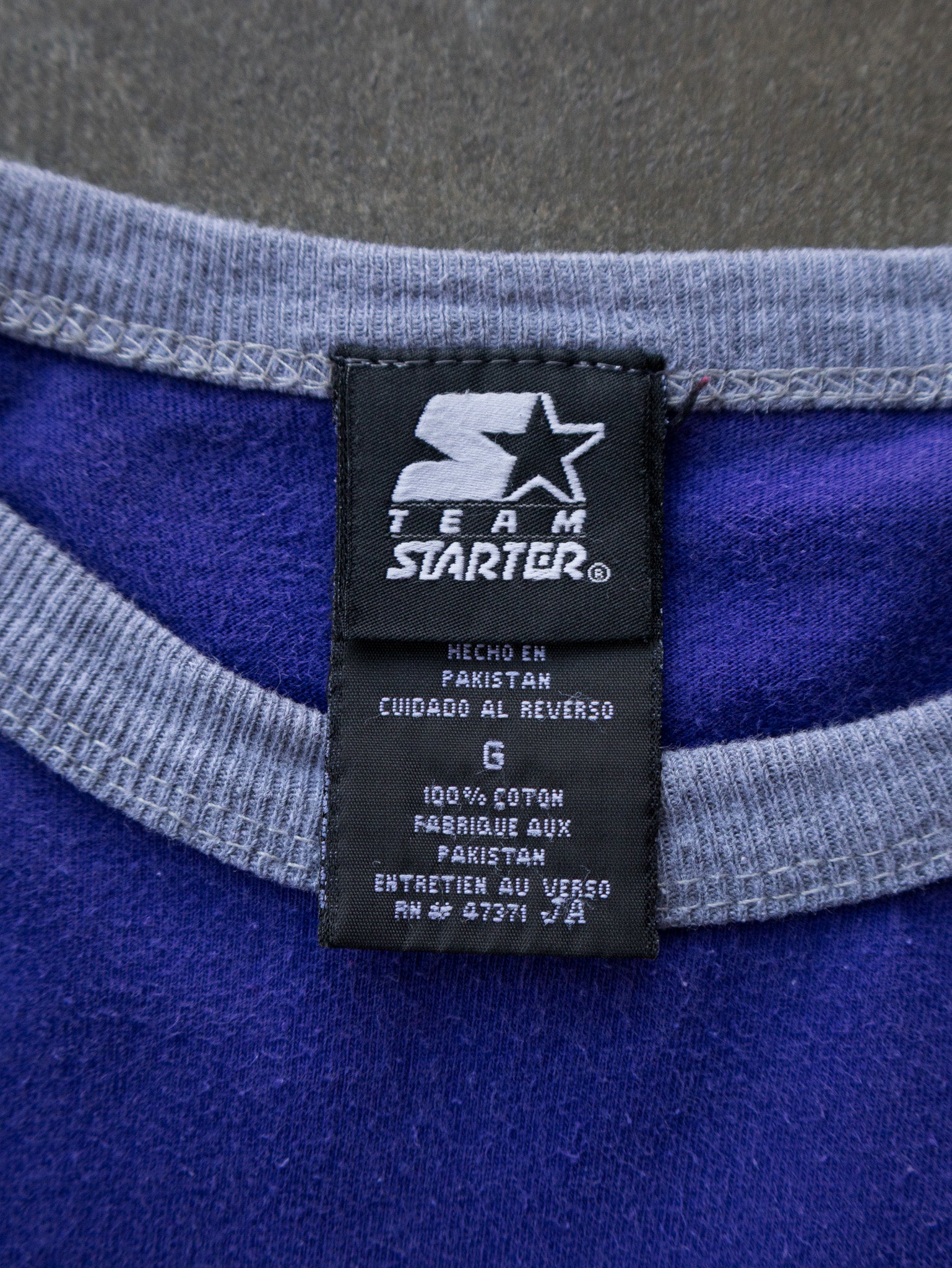 Vintage 00s Purple Starter Kansas State Wildcats Long Sleeve (L)