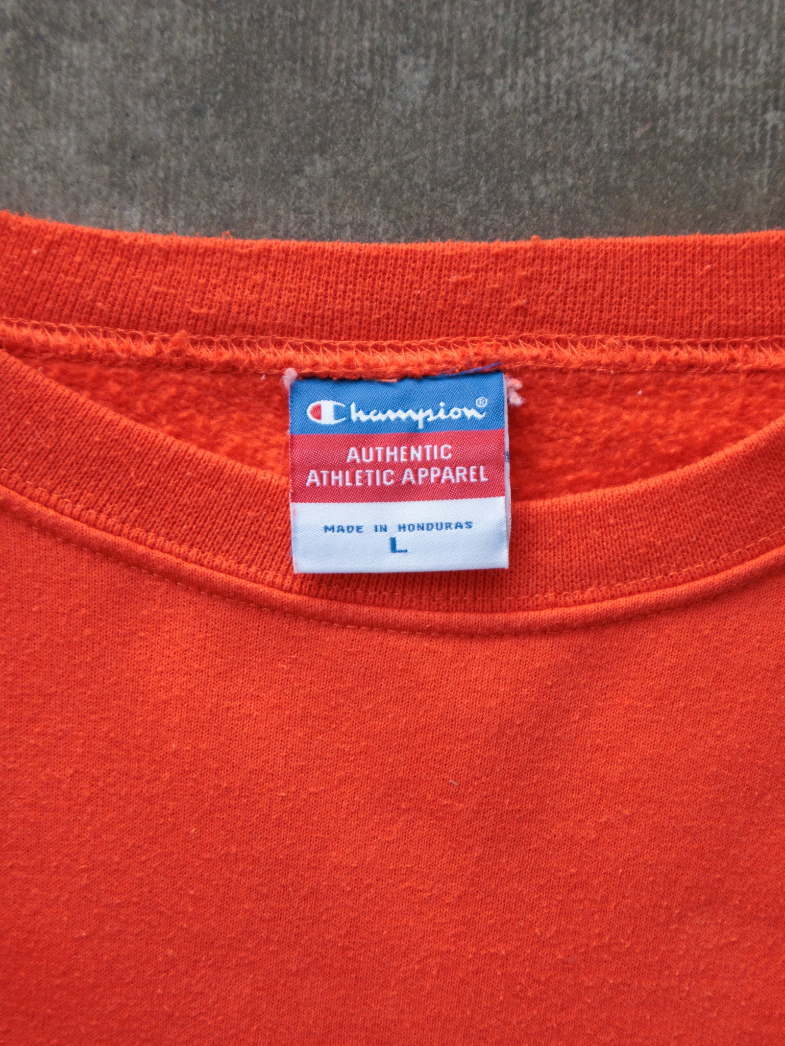 Vintage Orange Idaho State University Champion Sweatshirt (L)