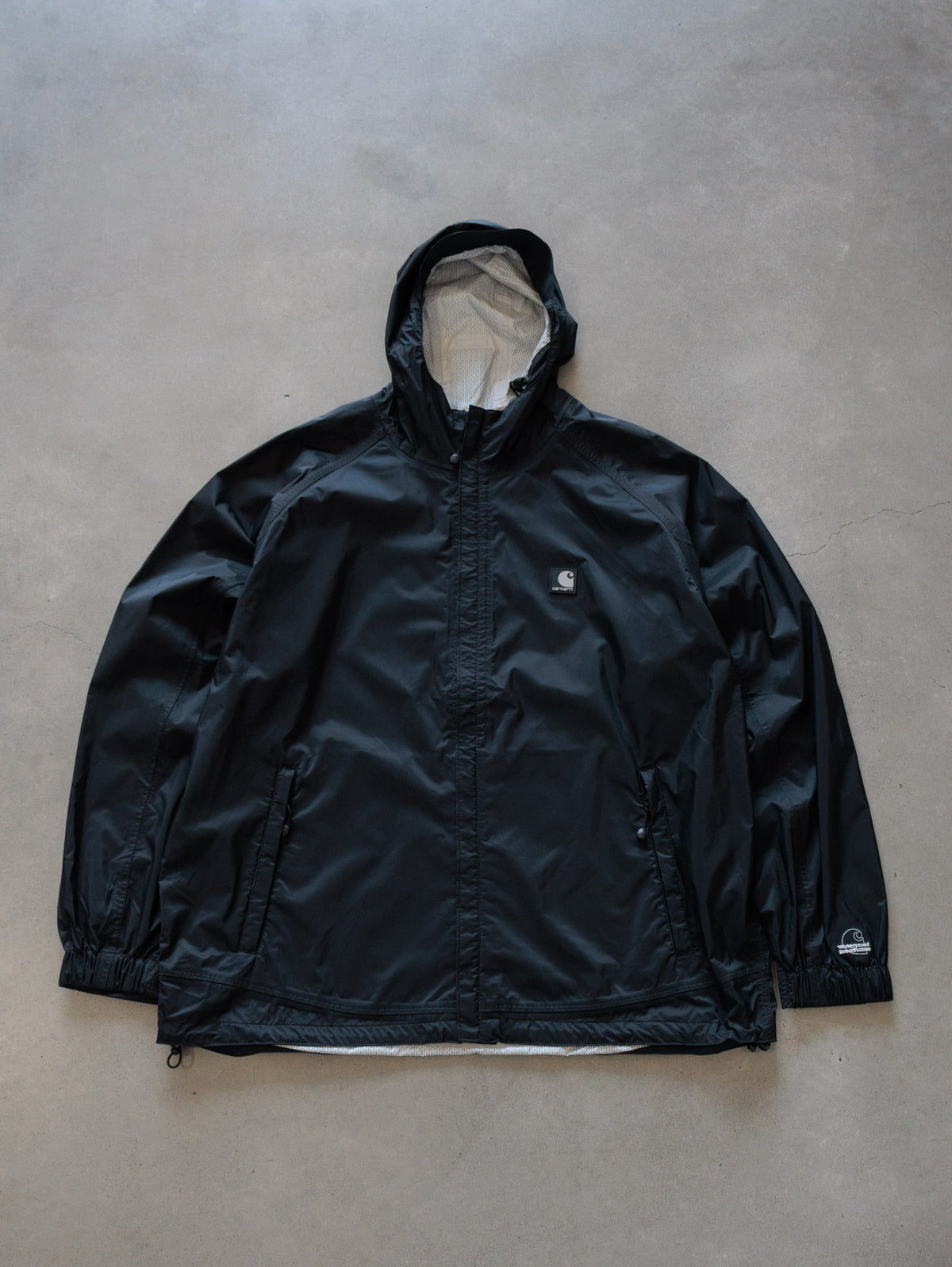 Vintage Carhartt J219 BLK 'Black' Windbreaker (XL)