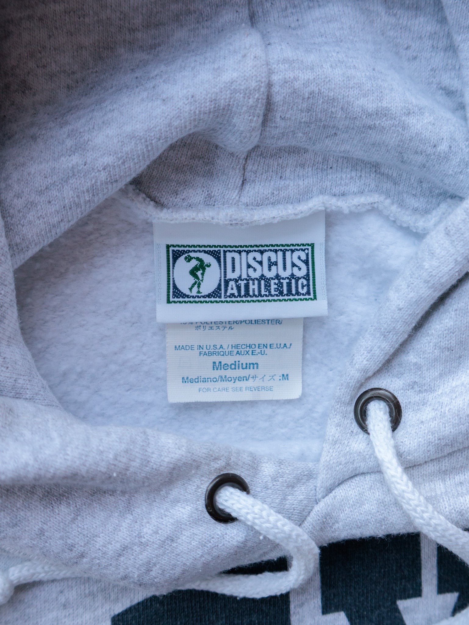 Vintage 90s Grey Texas Hoodie (M)