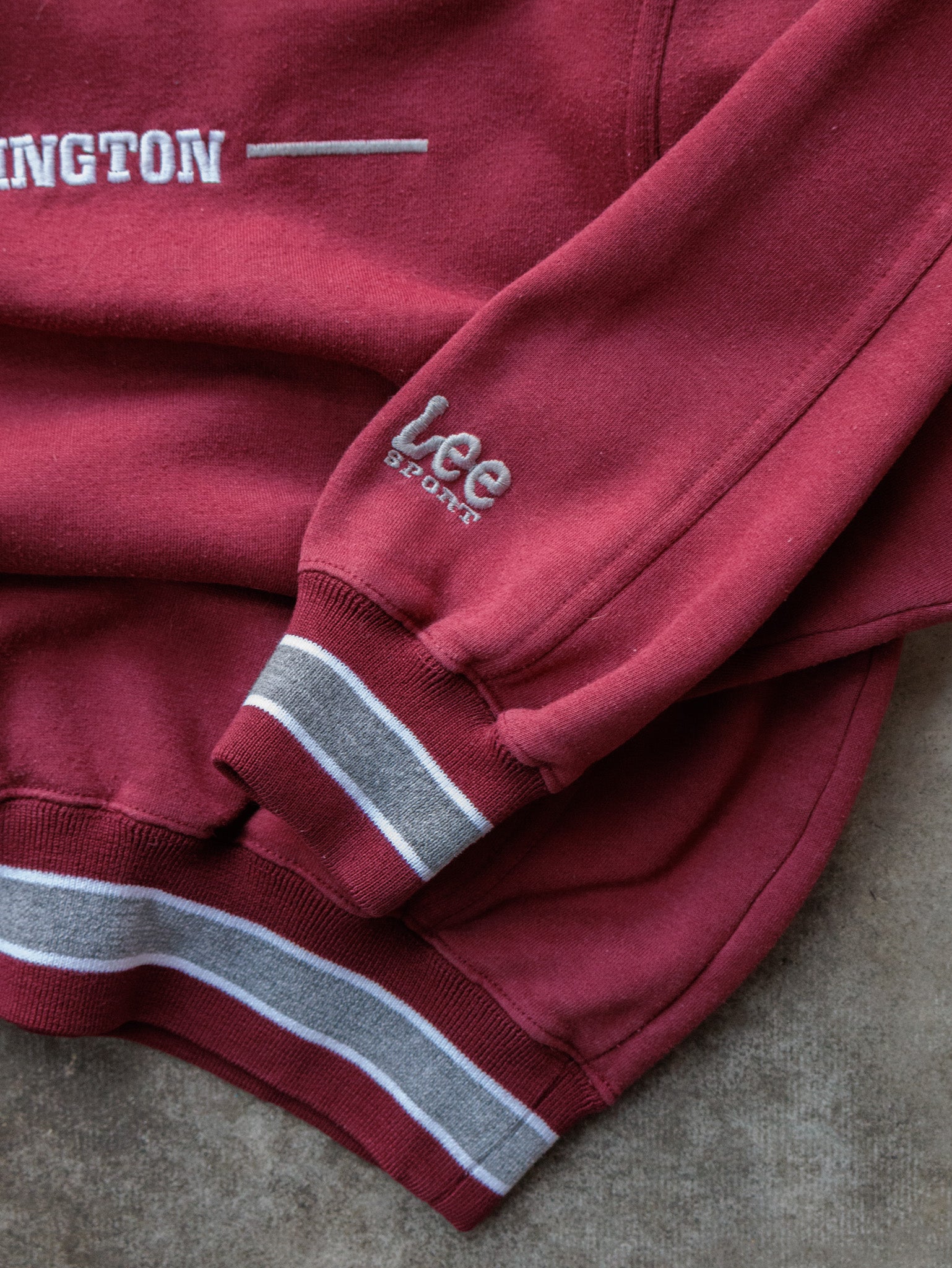 Vintage 90s Red Washington State Cougars Lee Sport Sweatshirt (M)
