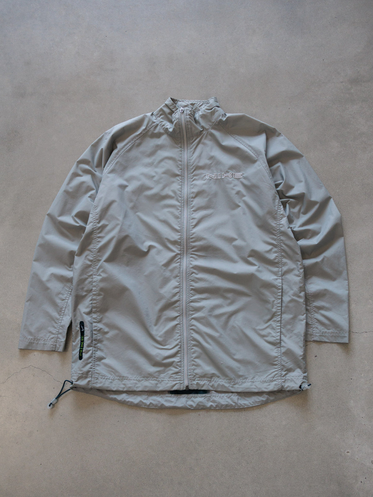 Vintage 00s Grey Nike Windbreaker (L)
