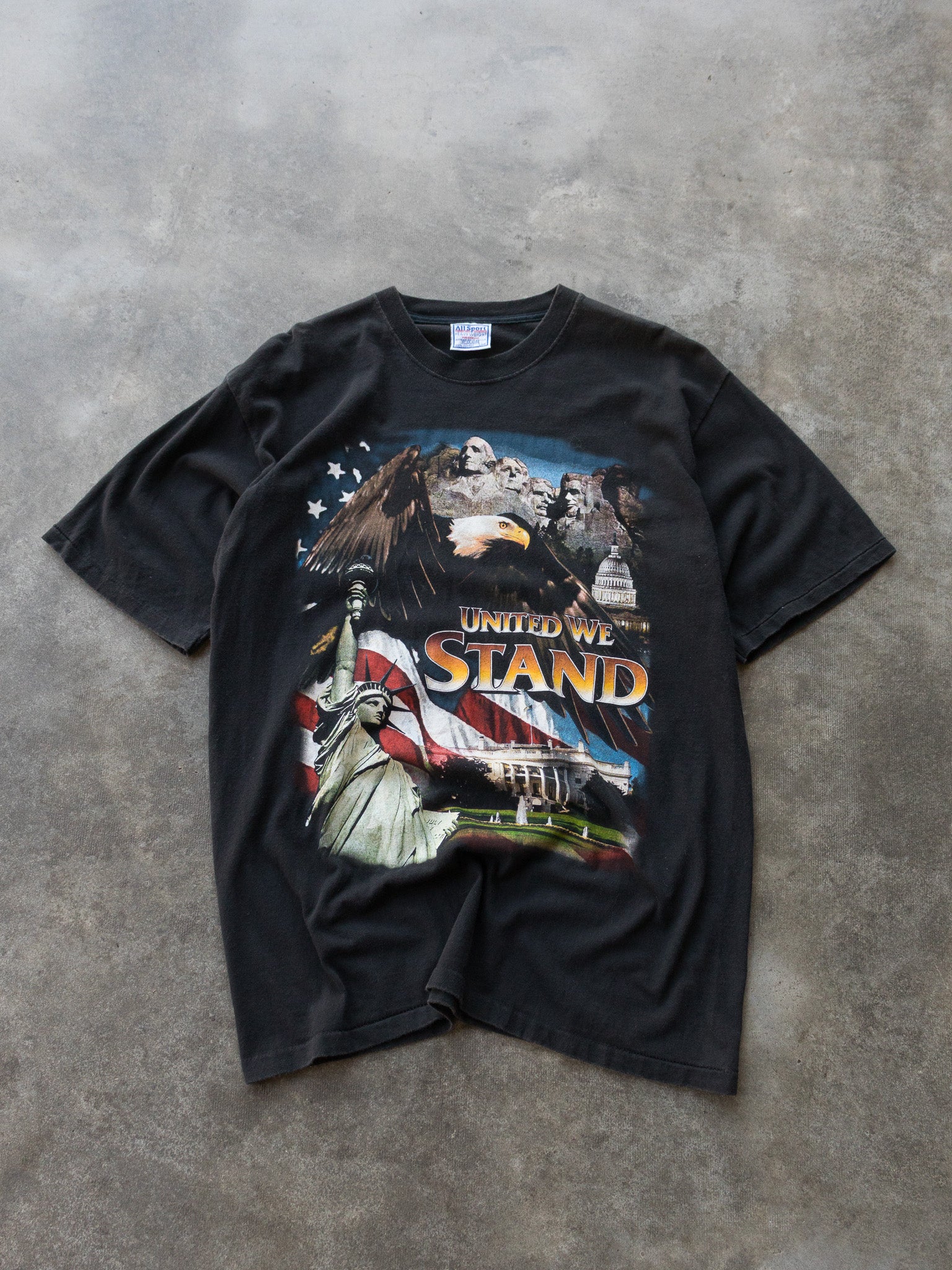 Vintage 90s USA United We Stand Tee (L)