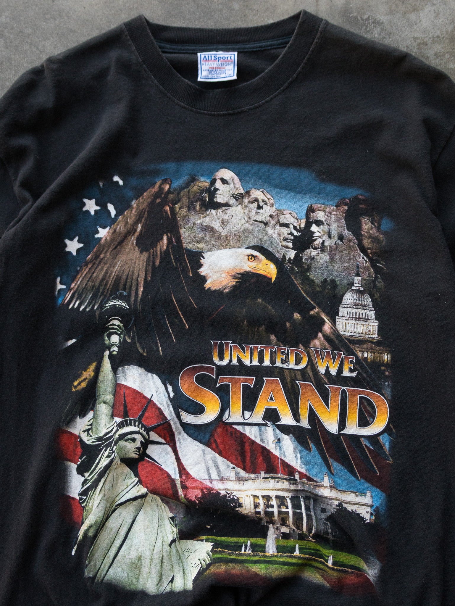 Vintage 90s USA United We Stand Tee (L)